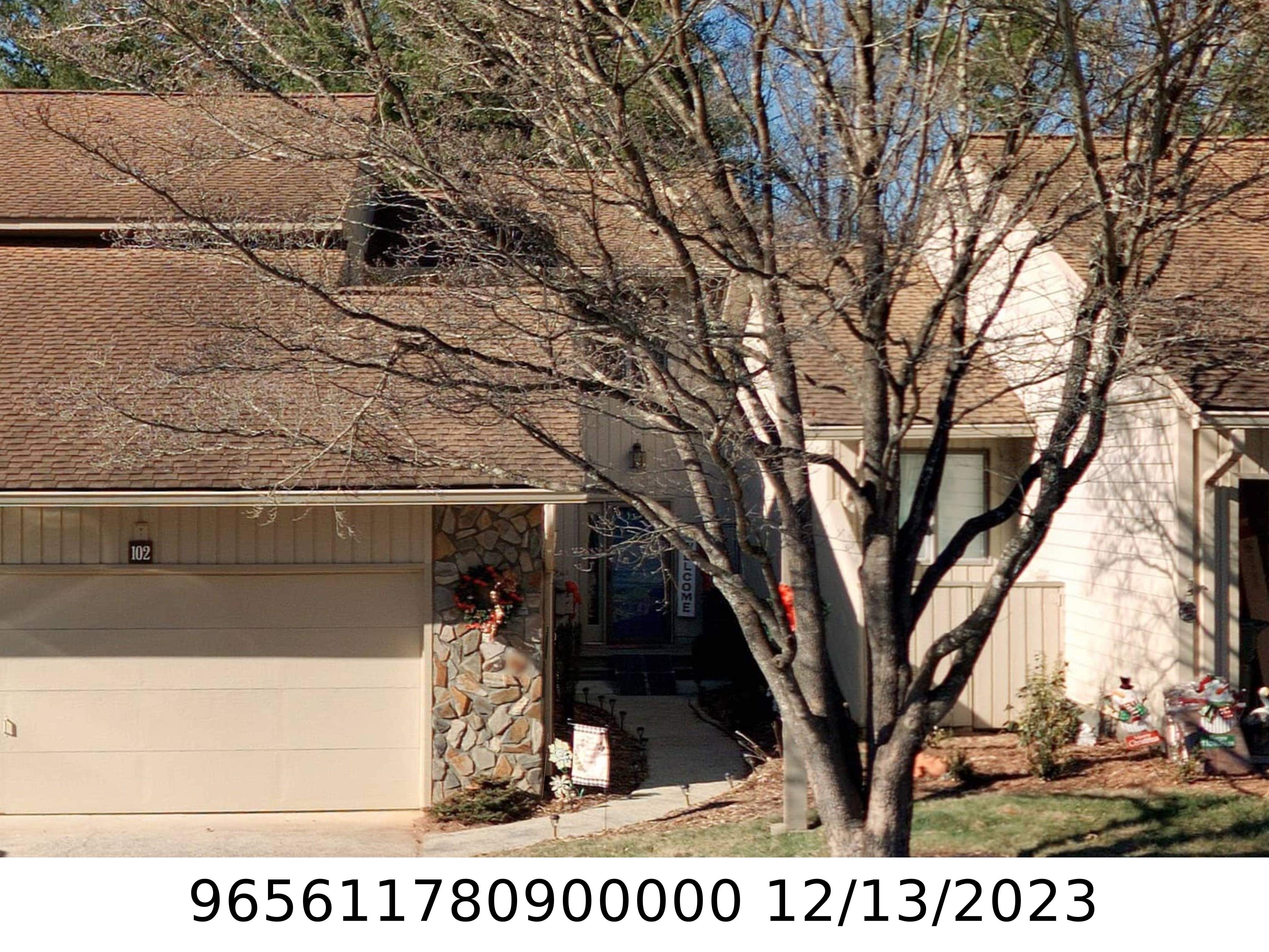 A picture of the property located at 102 CLOVERLEAF LN, ASHEVILLE NC 28803.