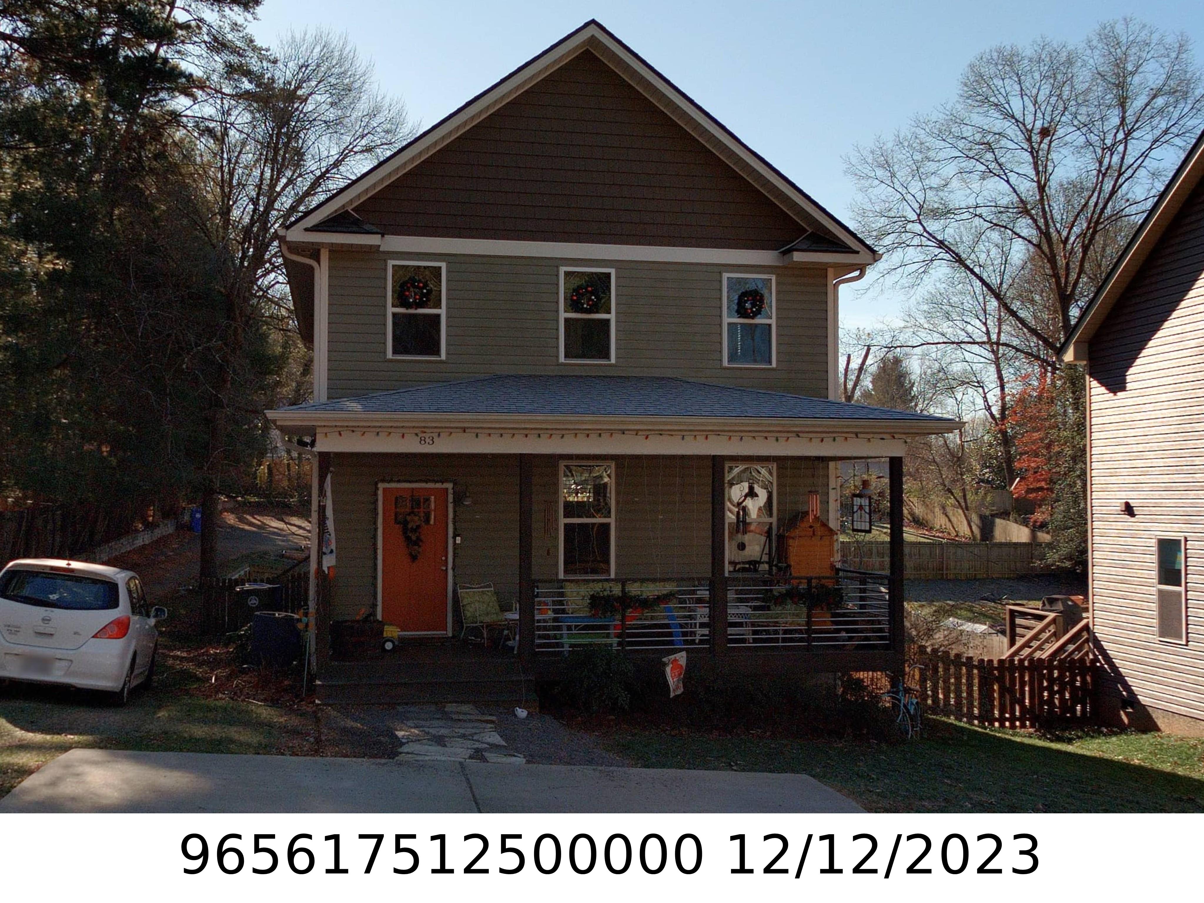 A picture of the property located at 83 BELLEVUE RD, ASHEVILLE NC 28803.