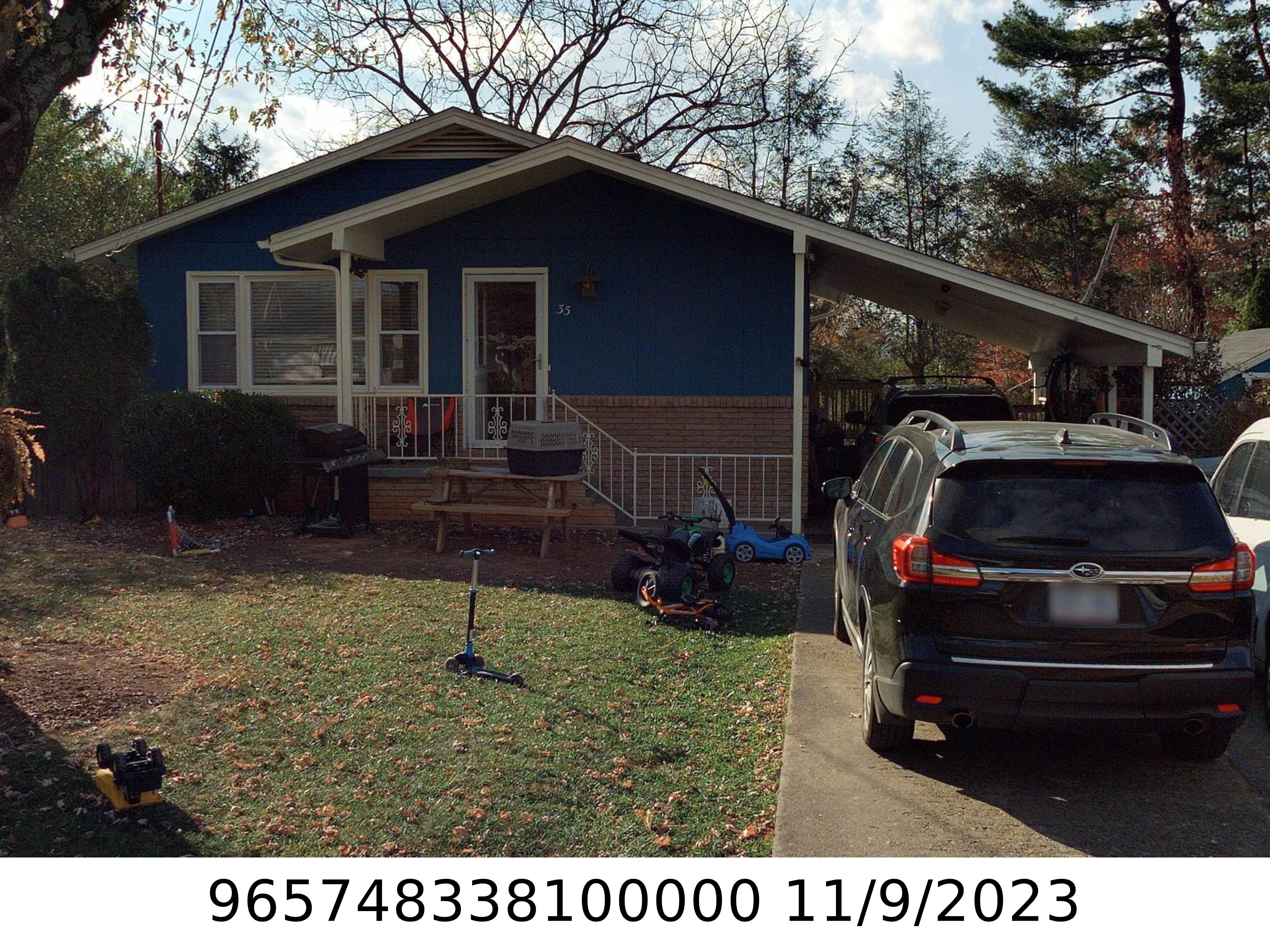 A picture of the property located at 33 HARMONY LN, ASHEVILLE NC 28803.