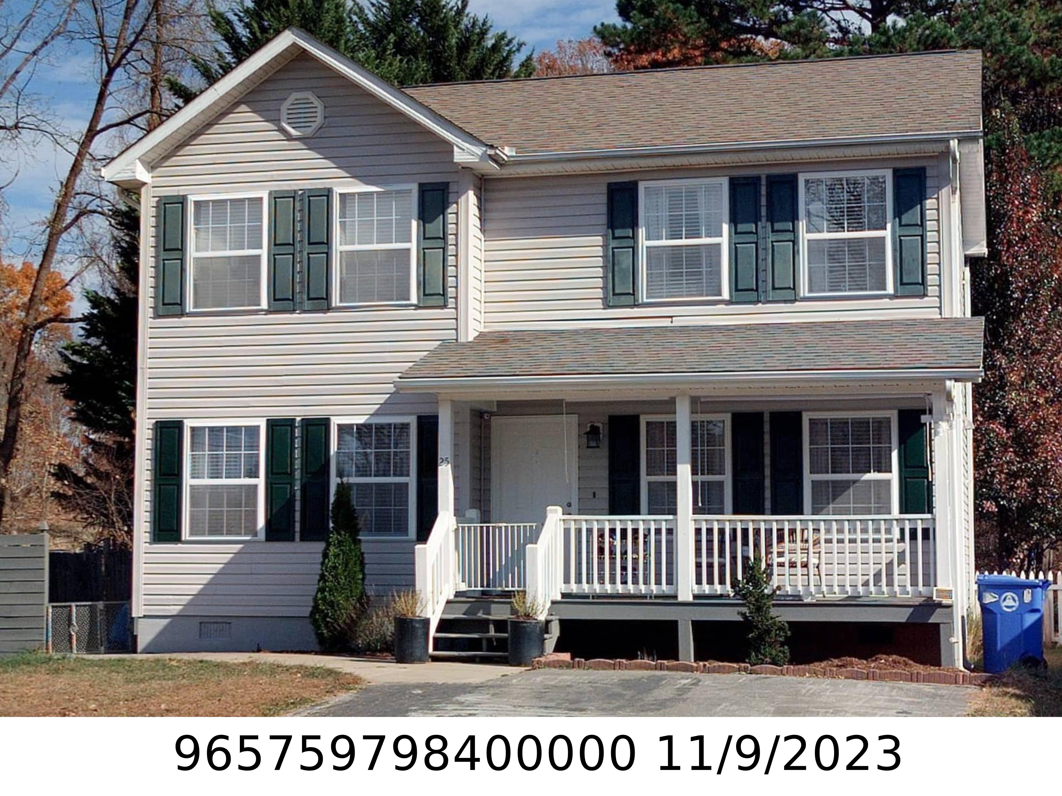 A picture of the property located at 25 BEDFORD LN, ASHEVILLE NC 28803.