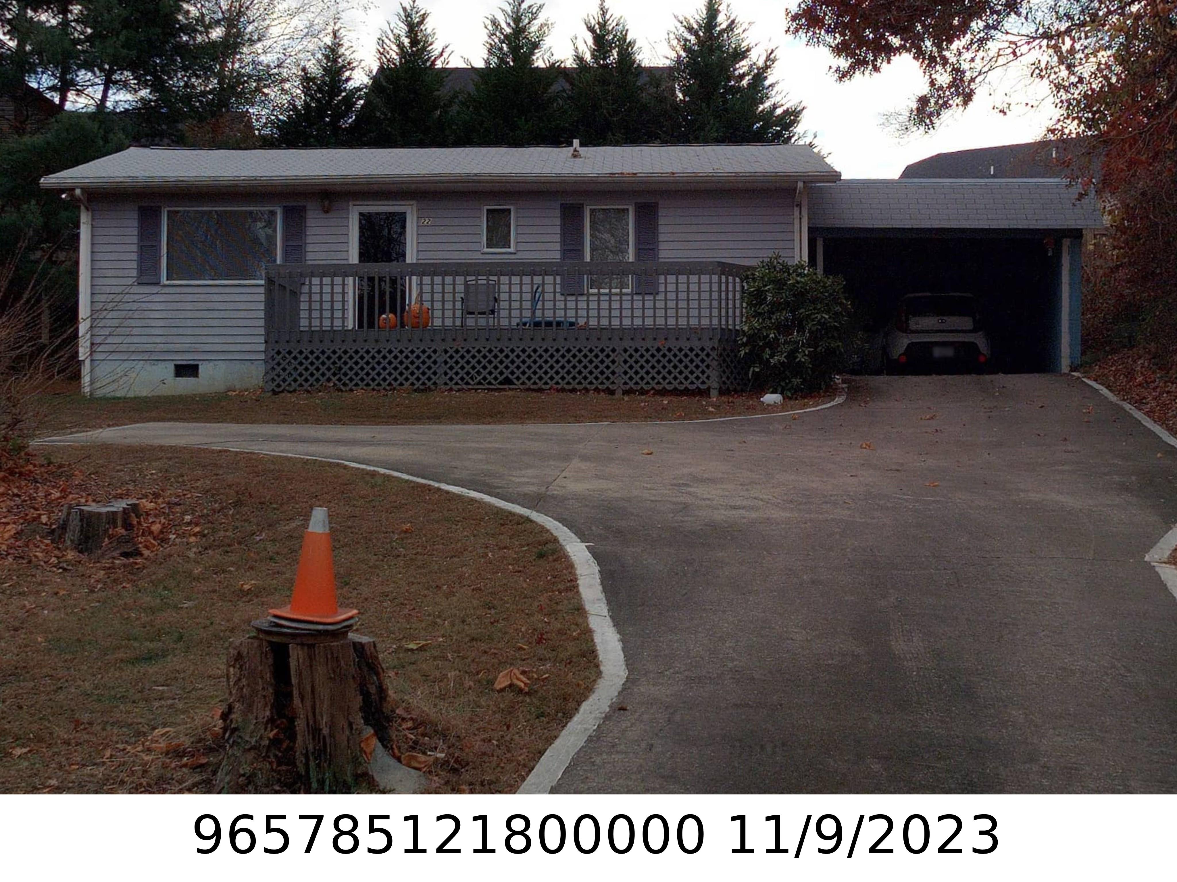 A picture of the property located at 22 BONDO RD, ASHEVILLE NC 28803.