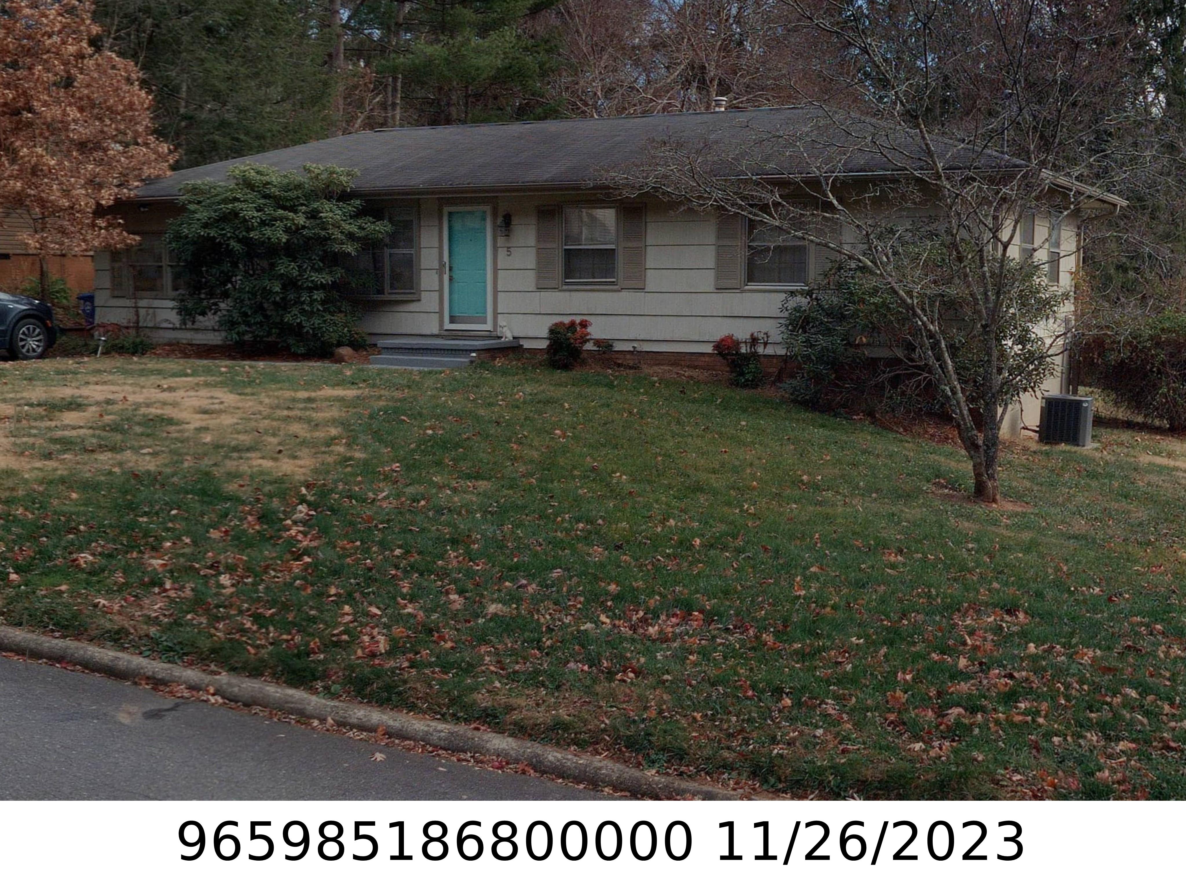 A picture of the property located at 5 HILLVIEW RD, ASHEVILLE NC 28805.