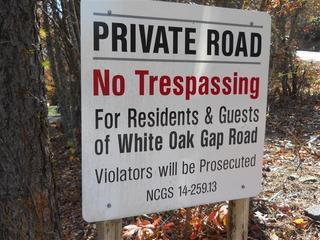 A picture of the property located at 135 WHITE OAK GAP RD, ASHEVILLE NC 28803.