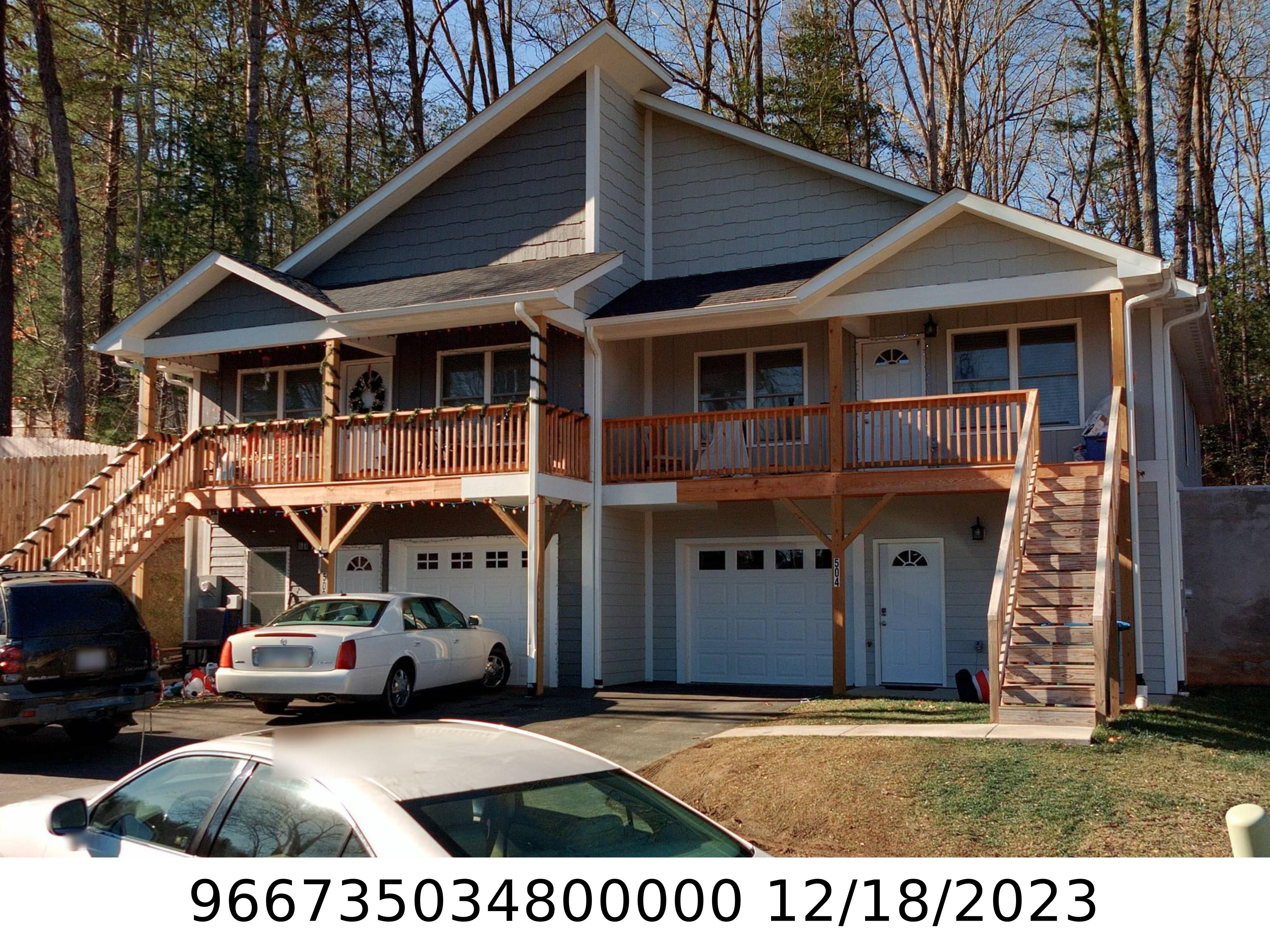 A picture of the property located at 500 SYCAMORE BRANCH RD, ASHEVILLE NC 28803.