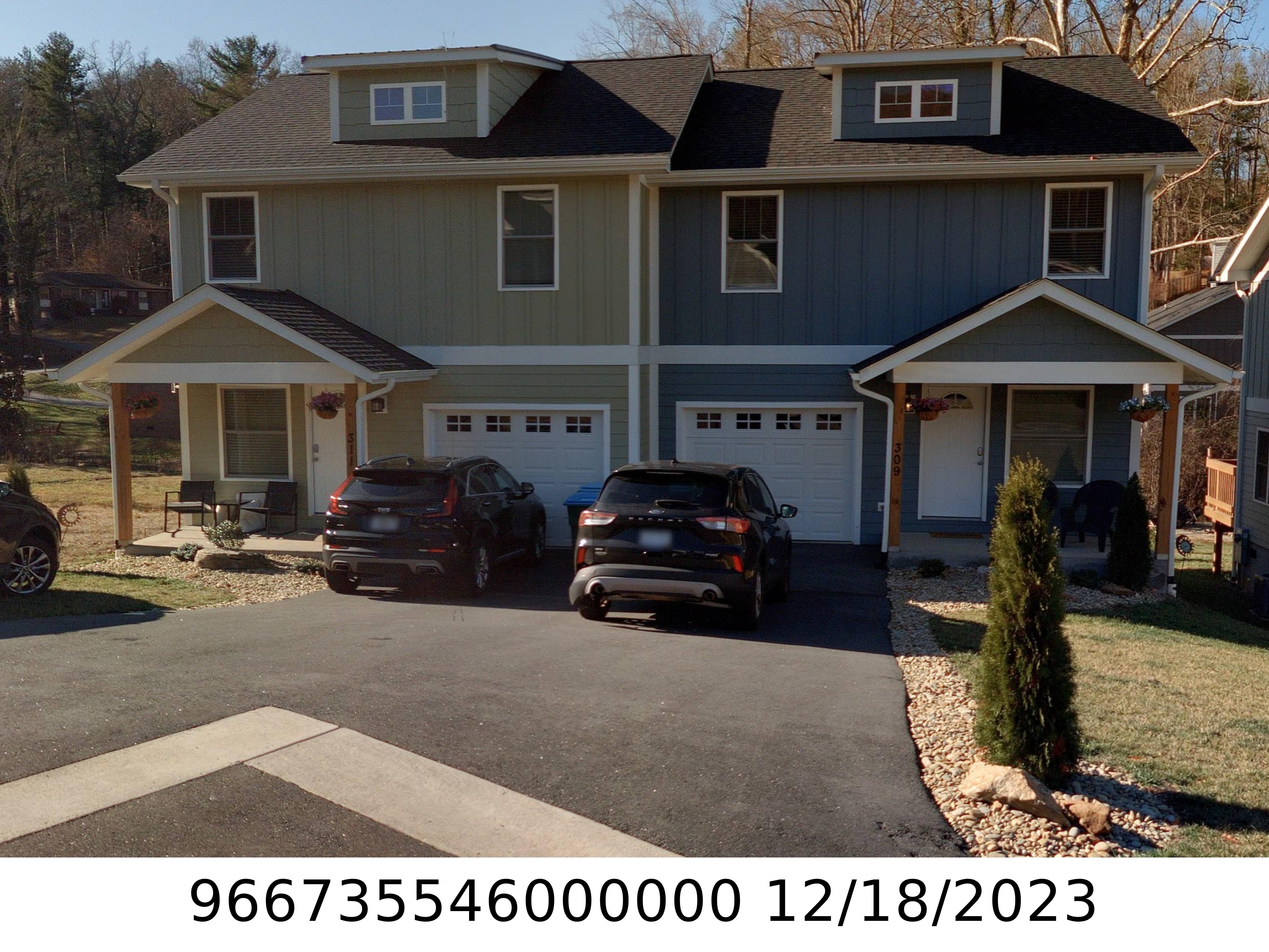 A picture of the property located at 309 JENNA CLARE LN, ASHEVILLE NC 28803.
