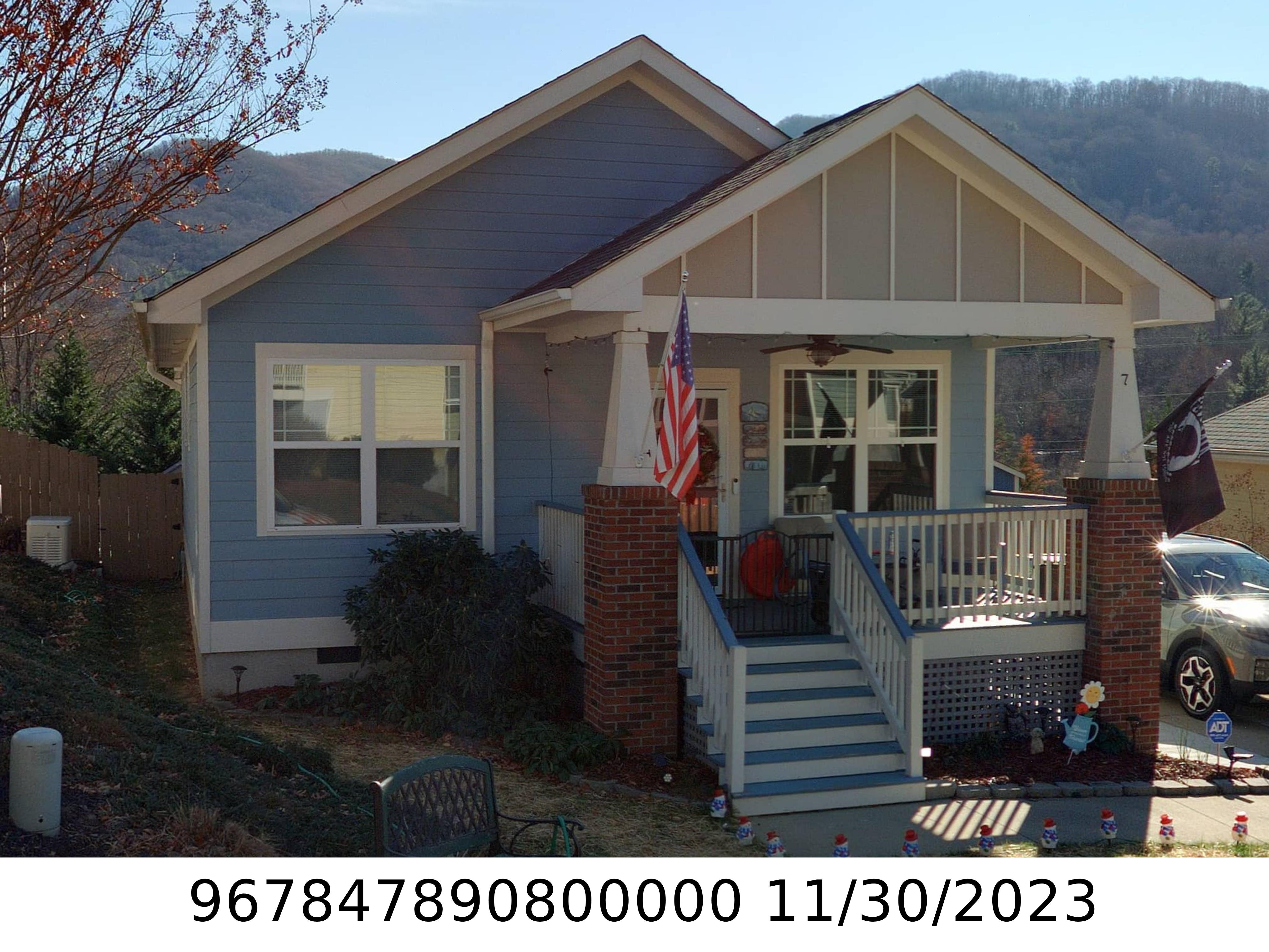 A picture of the property located at 7 BYRDCLIFFE LN, ASHEVILLE NC 28805.