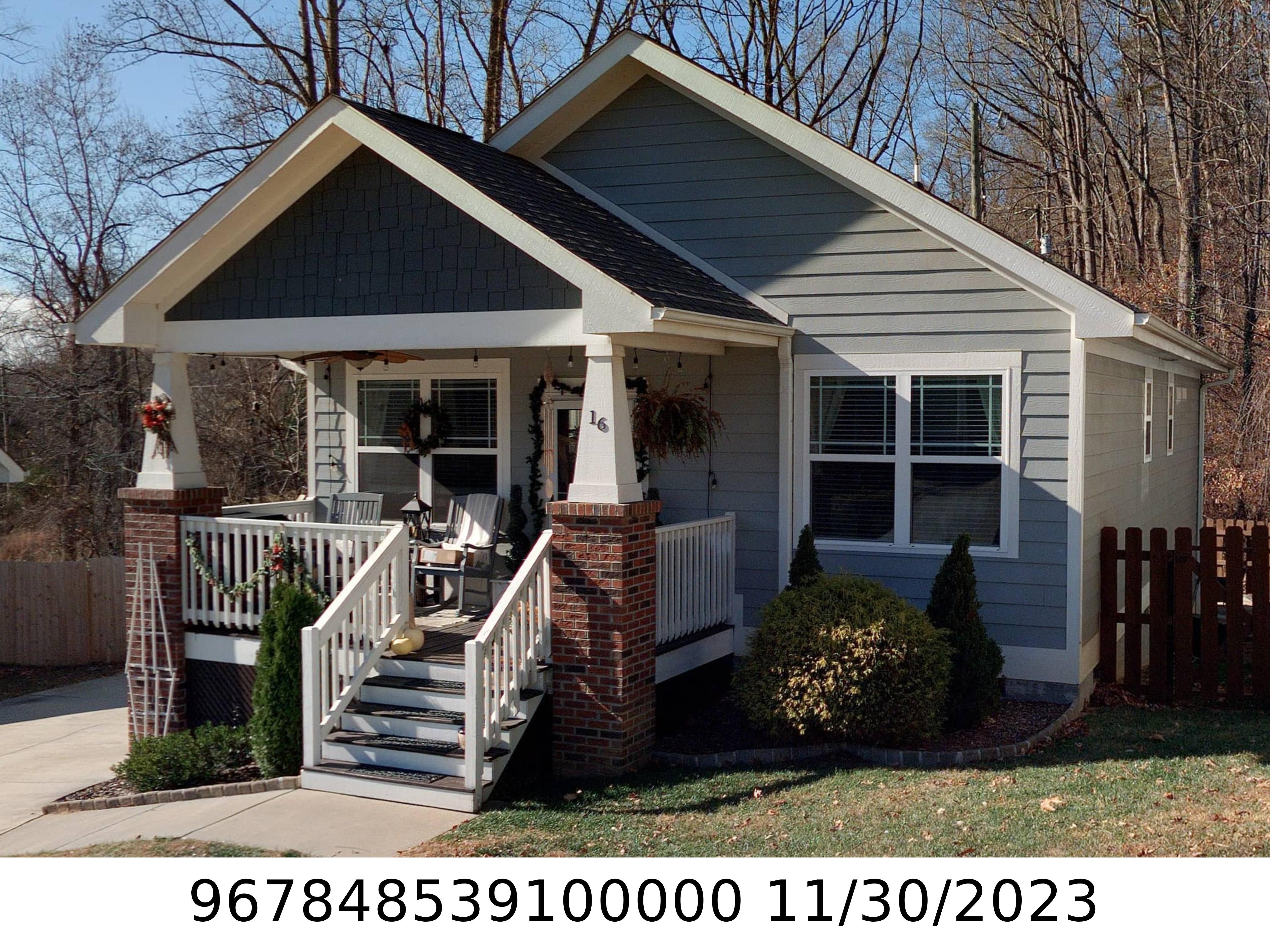 A picture of the property located at 16 TEEMS LN, ASHEVILLE NC 28805.