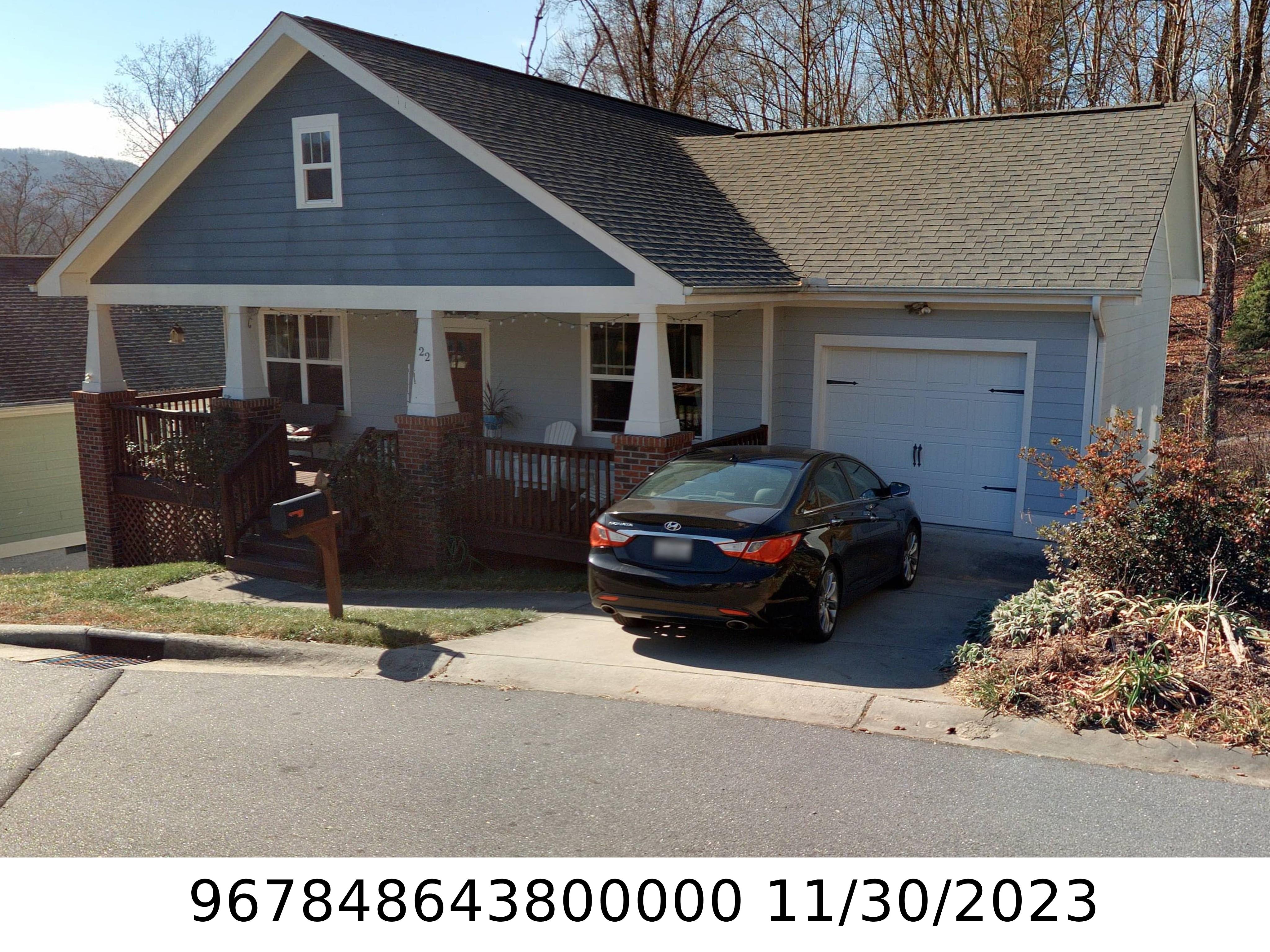 A picture of the property located at 22 TEEMS LN, ASHEVILLE NC 28805.