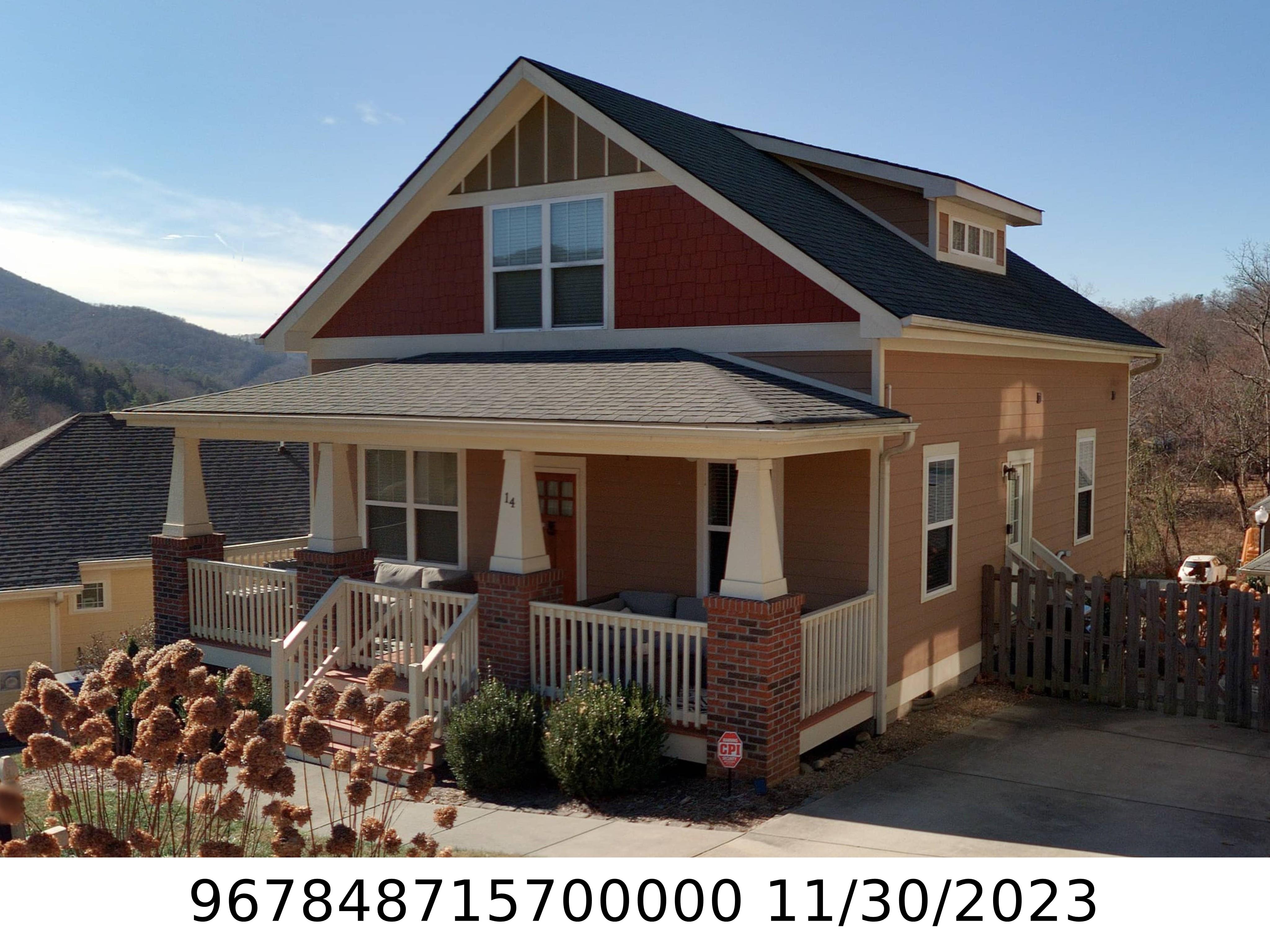 A picture of the property located at 14 BYRDCLIFFE LN, ASHEVILLE NC 28805.