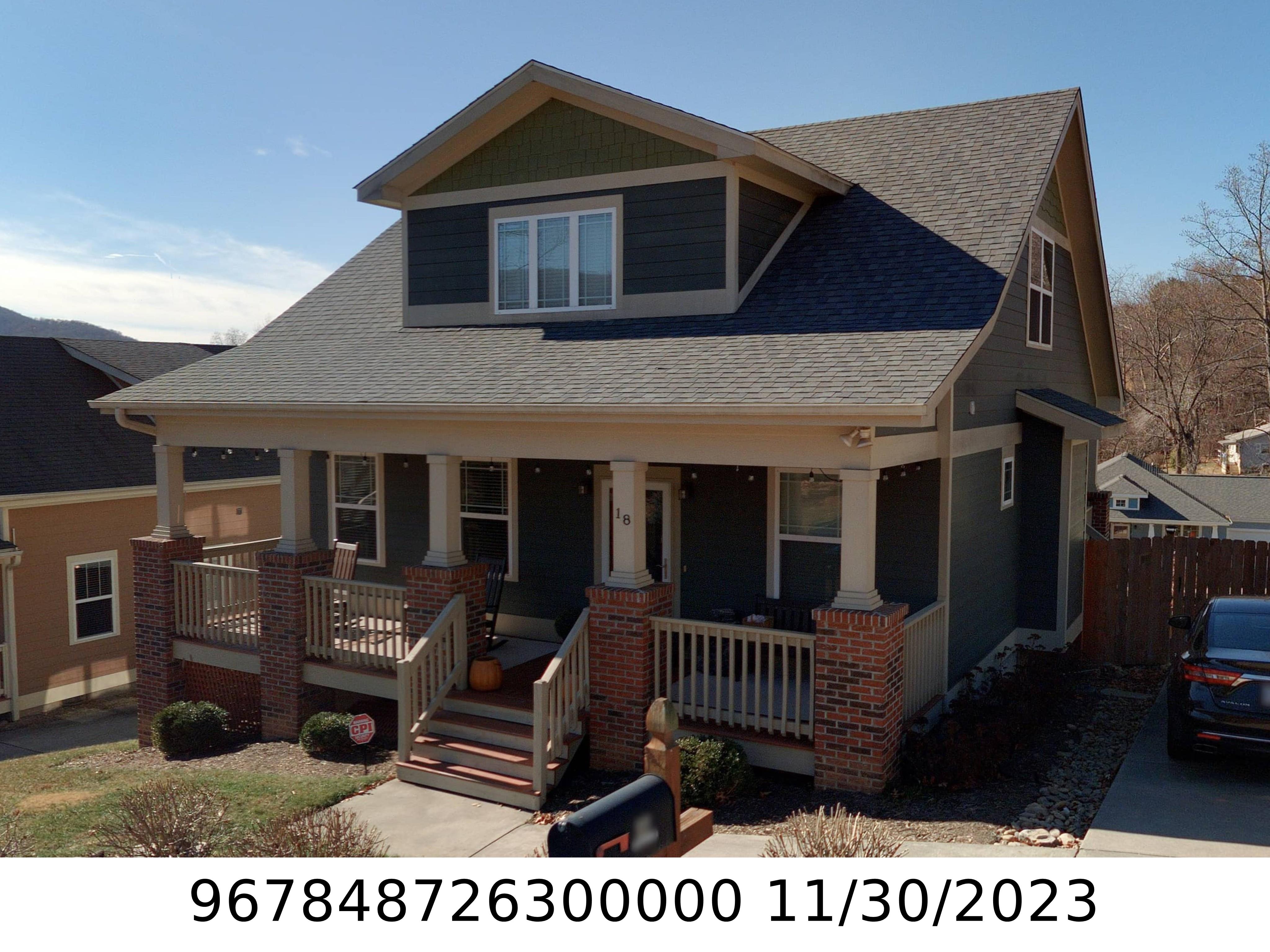A picture of the property located at 18 BYRDCLIFFE LN, ASHEVILLE NC 28805.