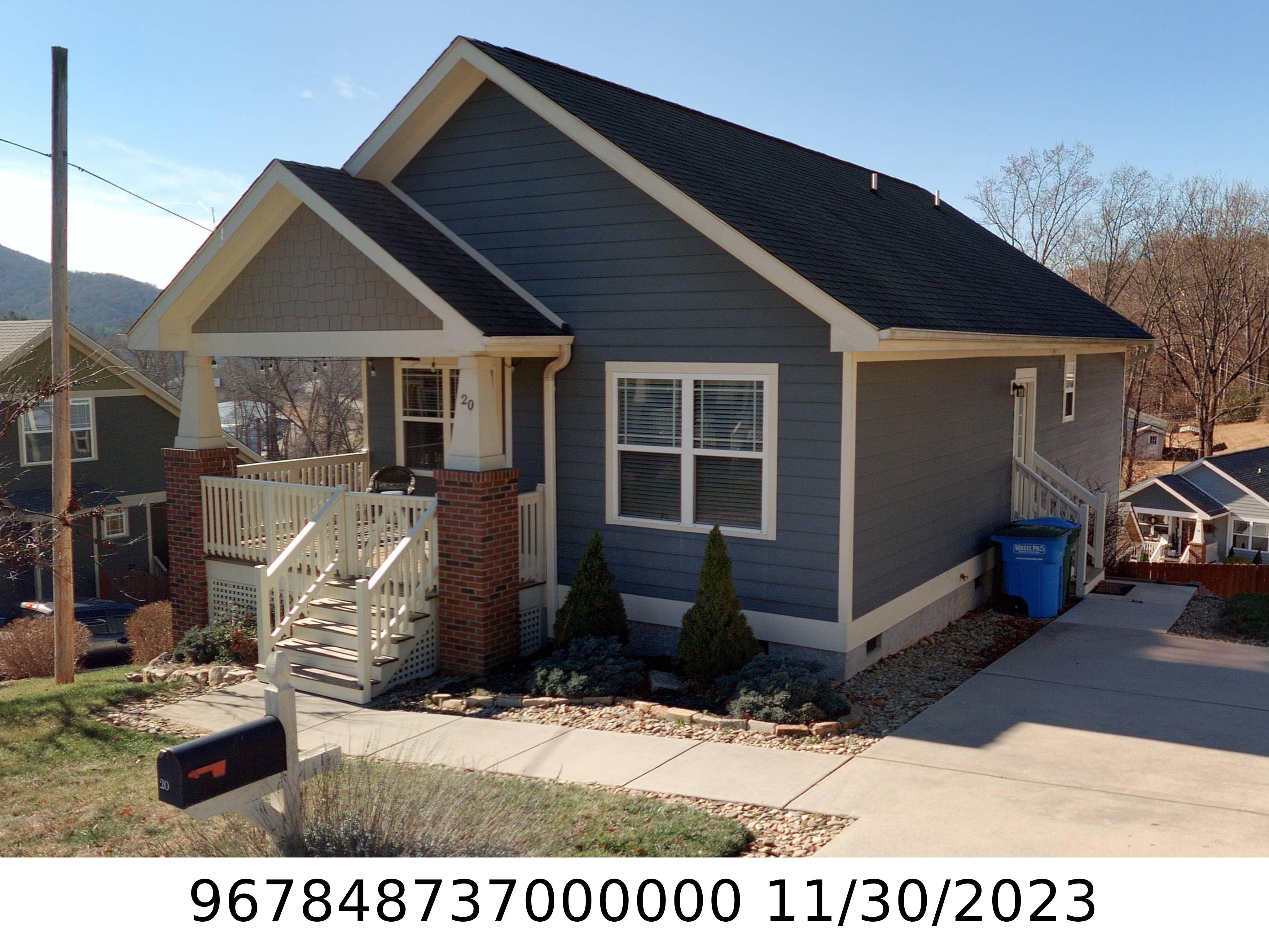 A picture of the property located at 20 BYRDCLIFFE LN, ASHEVILLE NC 28805.