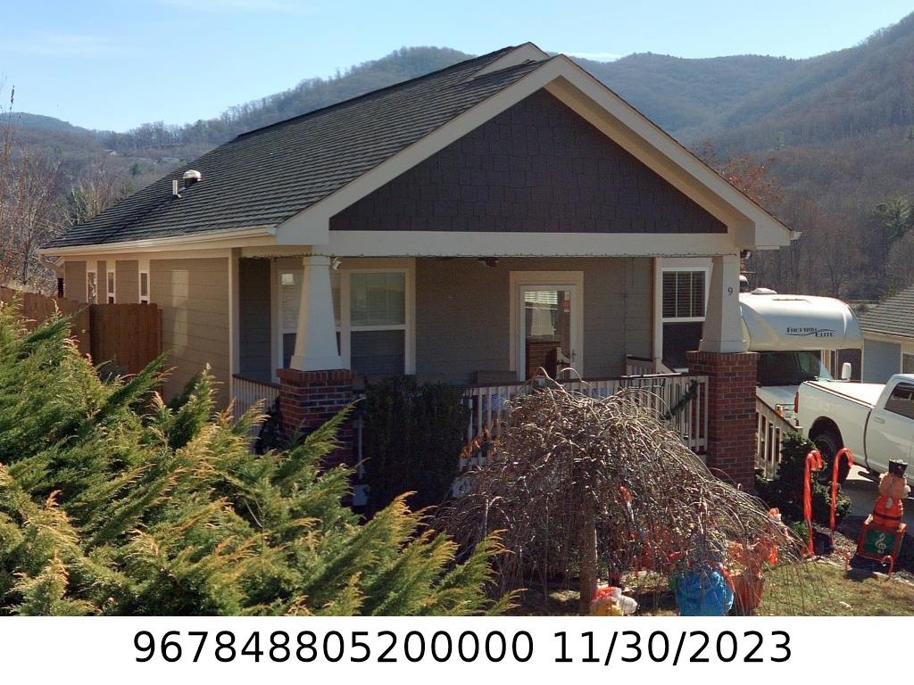 A picture of the property located at 9 BYRDCLIFFE LN, ASHEVILLE NC 28805.