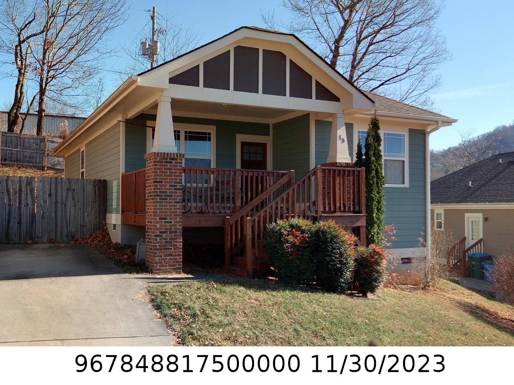 A picture of the property located at 15 BYRDCLIFFE LN, ASHEVILLE NC 28805.