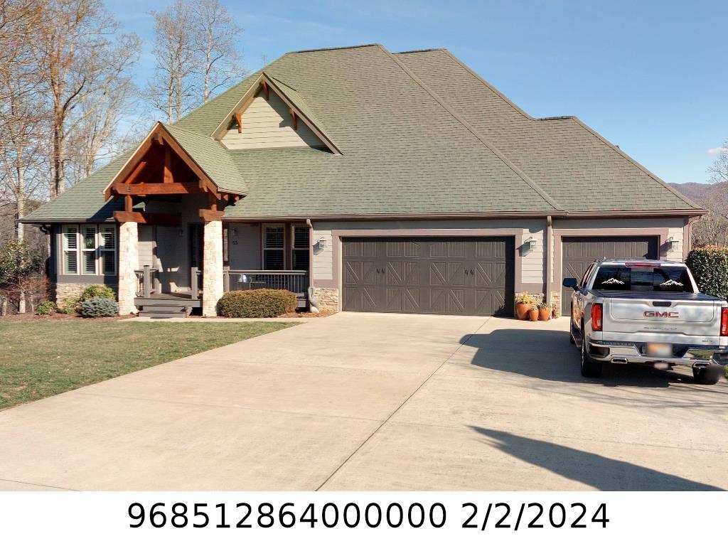A picture of the property located at 53 LAKE VISTA DR, FLETCHER NC 28732.