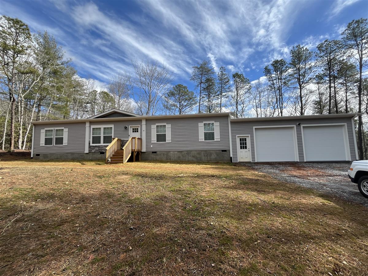 A picture of the property located at 45 WIGGLE WORM DR, FAIRVIEW NC 28730.