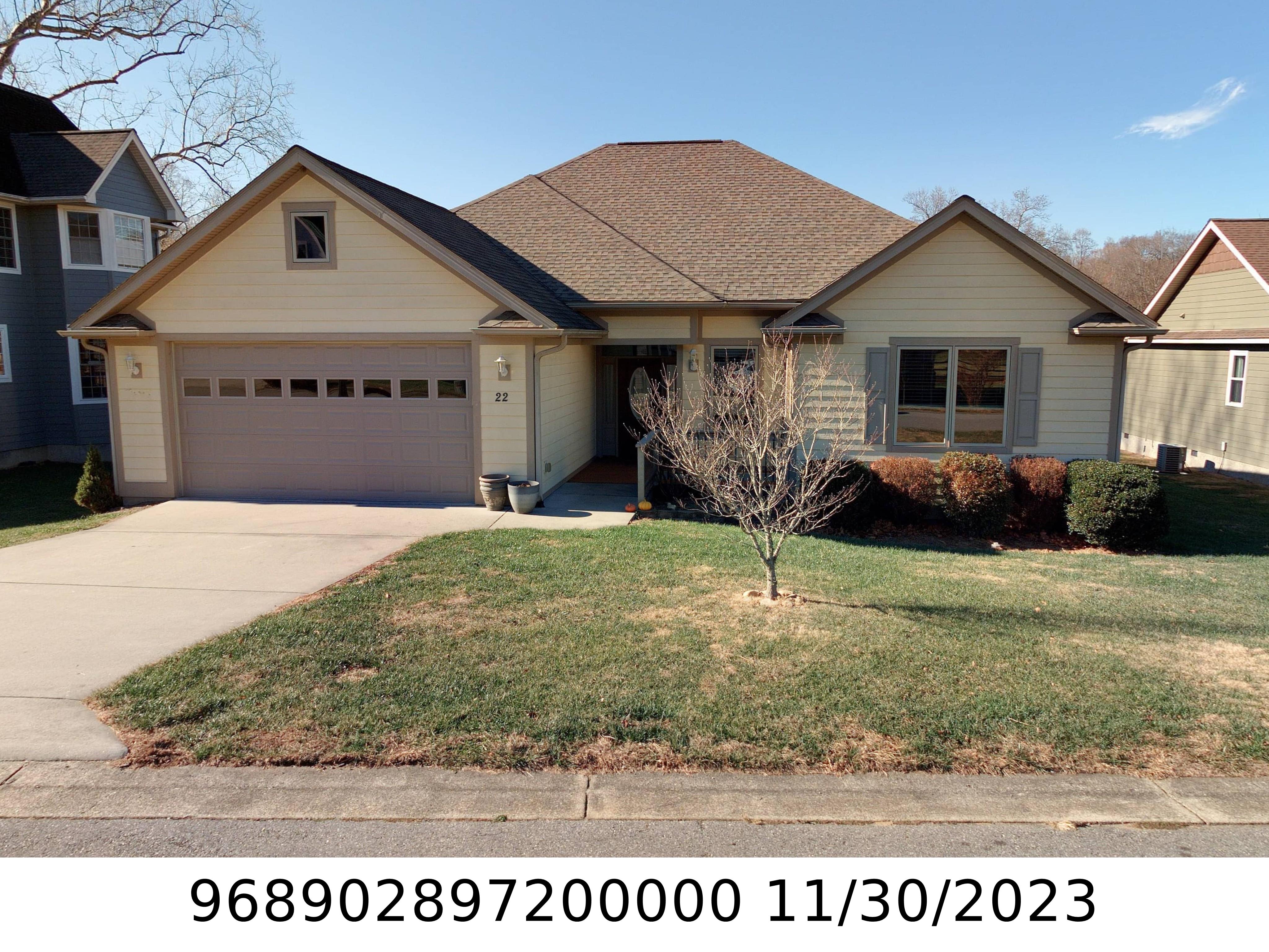 A picture of the property located at 22 LINN GARDEN LN, SWANNANOA NC 28778.