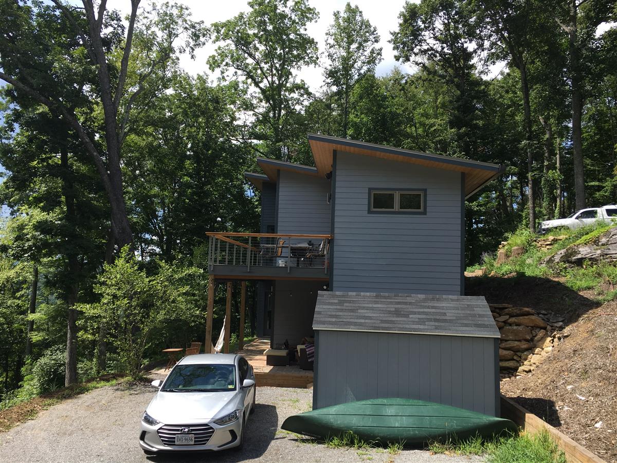 A picture of the property located at 45 LITTLE BROTHER LN, SWANNANOA NC 28778.