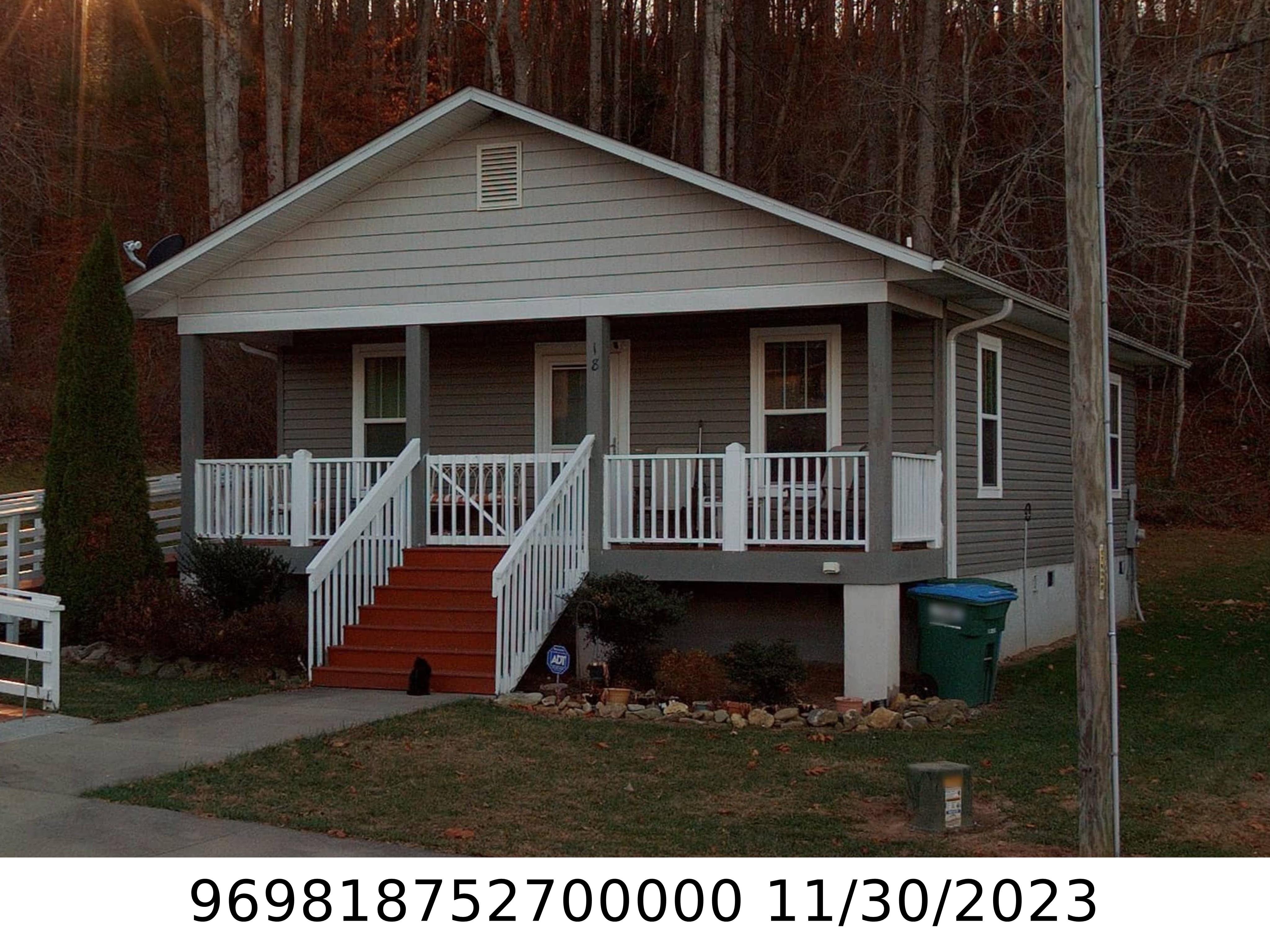 A picture of the property located at 18 NOLAN FIELD LN, SWANNANOA NC 28778.