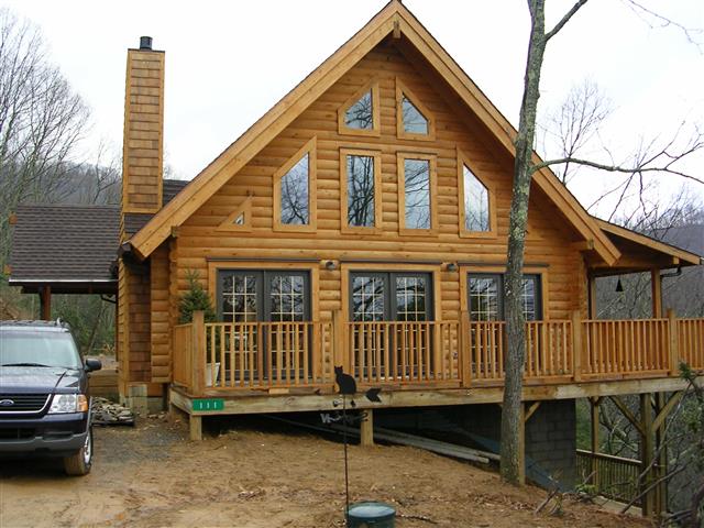 A picture of the property located at 111 WILDFLOWER COVE DR, SWANNANOA NC 28778.
