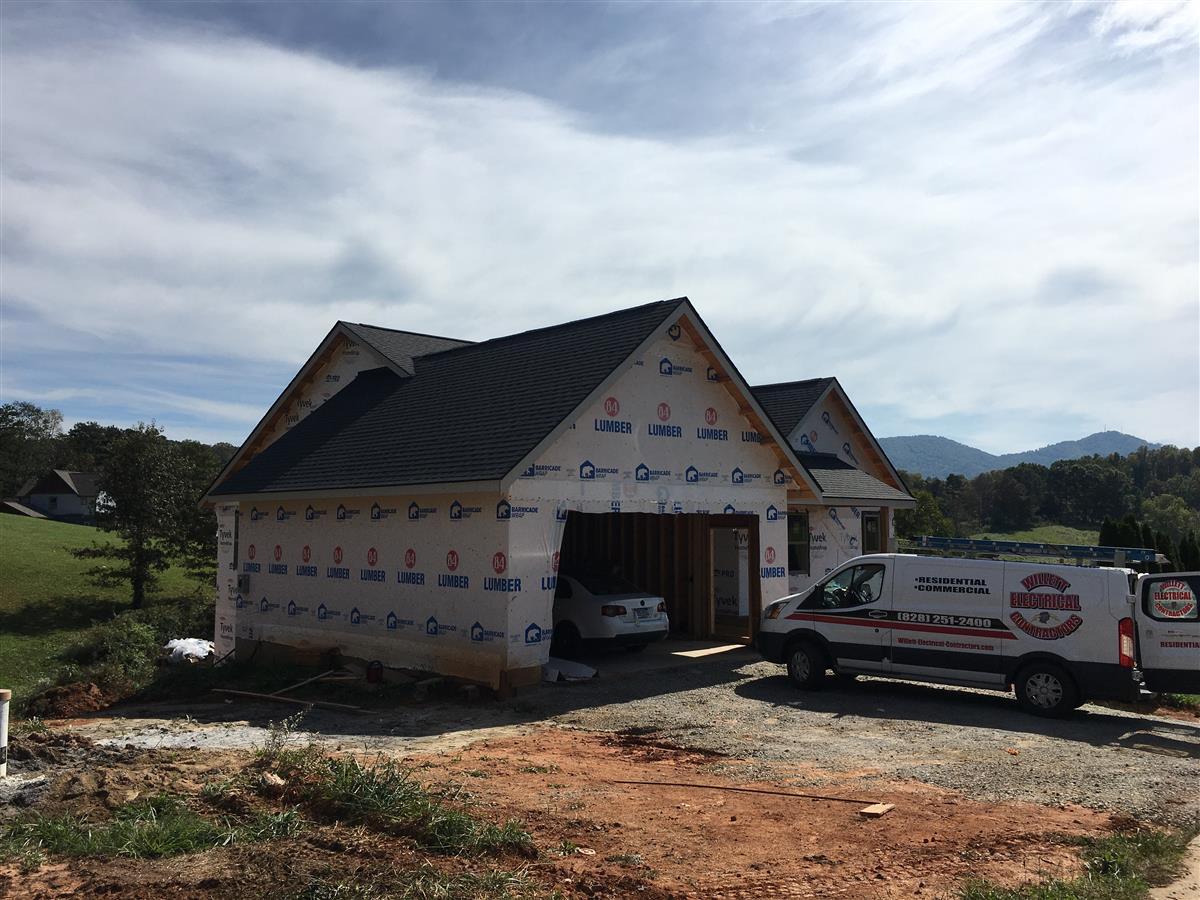 A picture of the property located at 25 BLESSED HILL RD, LEICESTER NC 28748.