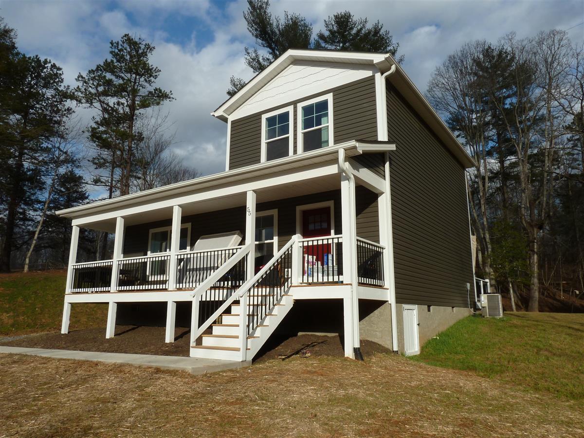 A picture of the property located at 55 COLE RD, LEICESTER NC 28748.