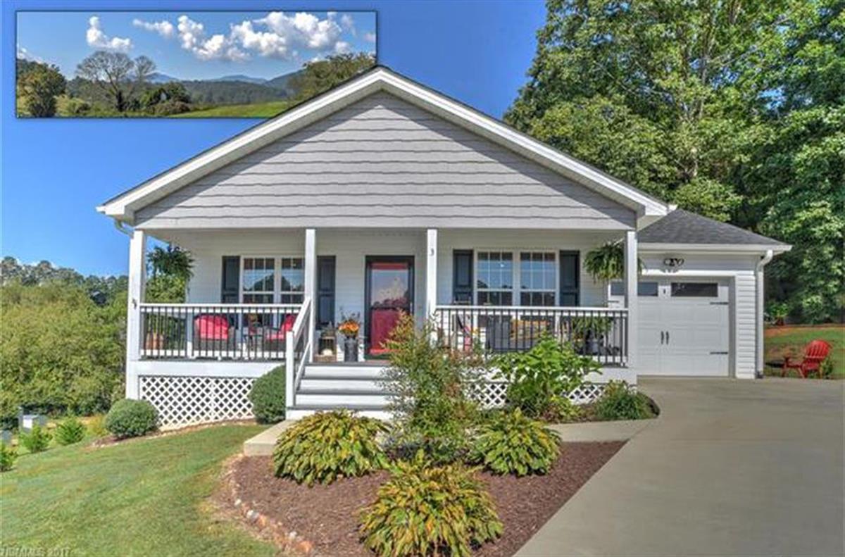 A picture of the property located at 3 H D LN, LEICESTER NC 28748.