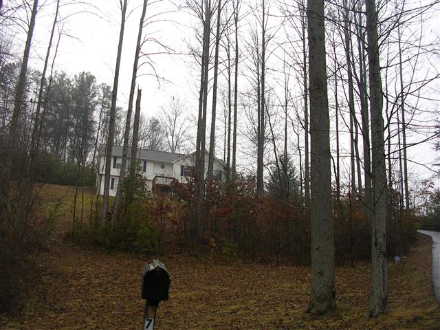 A picture of the property located at 718 HOLLOW LOG LN, LEICESTER NC 28748.