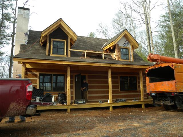 A picture of the property located at 208 WHISPERING CREEK TRL, MARSHALL NC 28753.