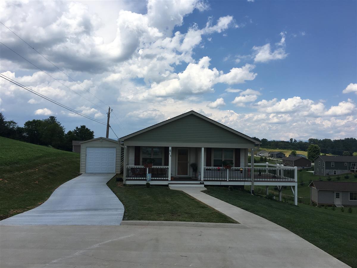 A picture of the property located at 214 TIPTON HILL RD, LEICESTER NC 28748.