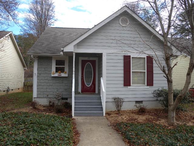 A picture of the property located at 77 LEES CREEK RD, ASHEVILLE NC 28806.