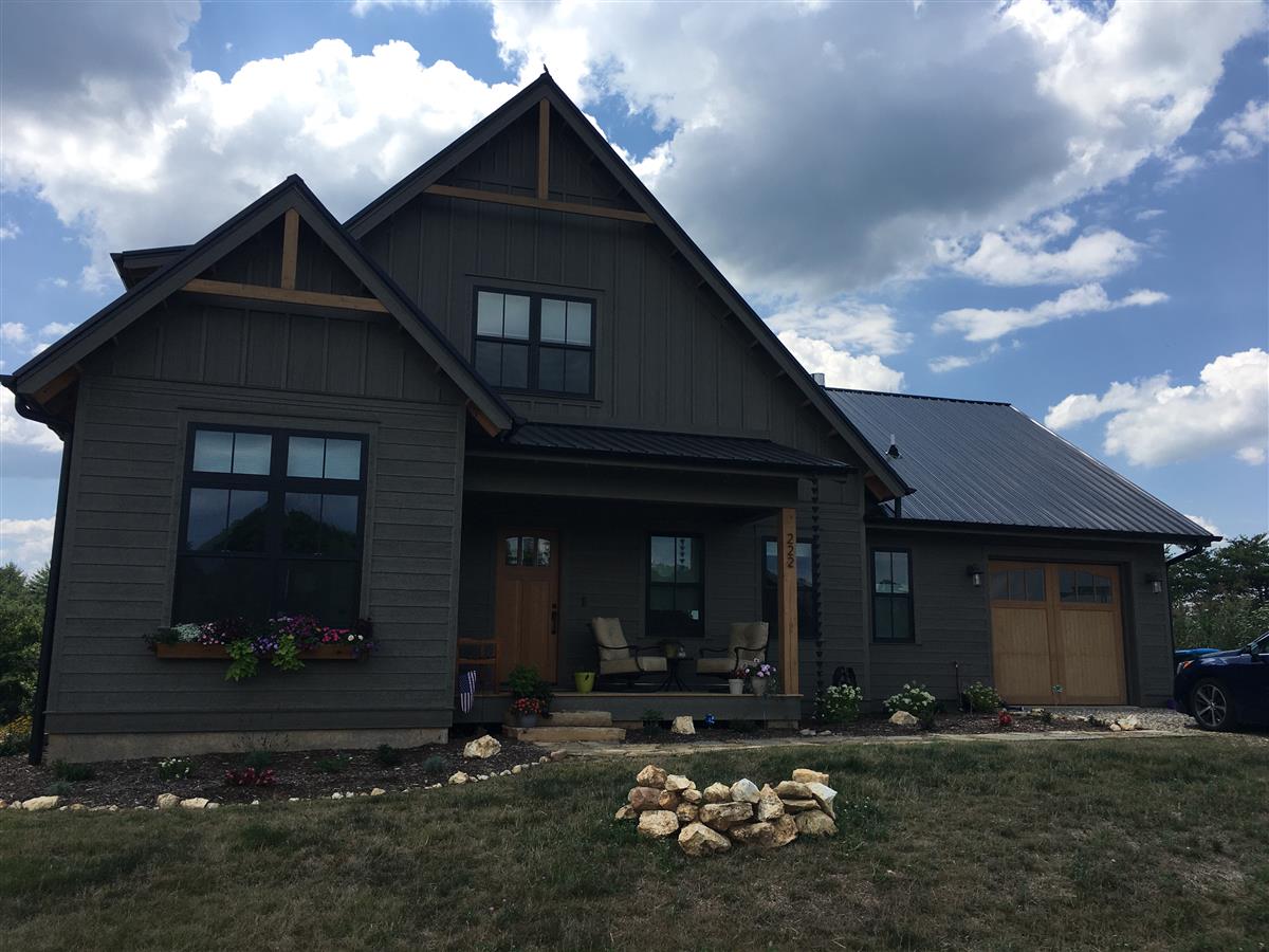 A picture of the property located at 222 WESTRIDGE FARM RD, ASHEVILLE NC 28804.