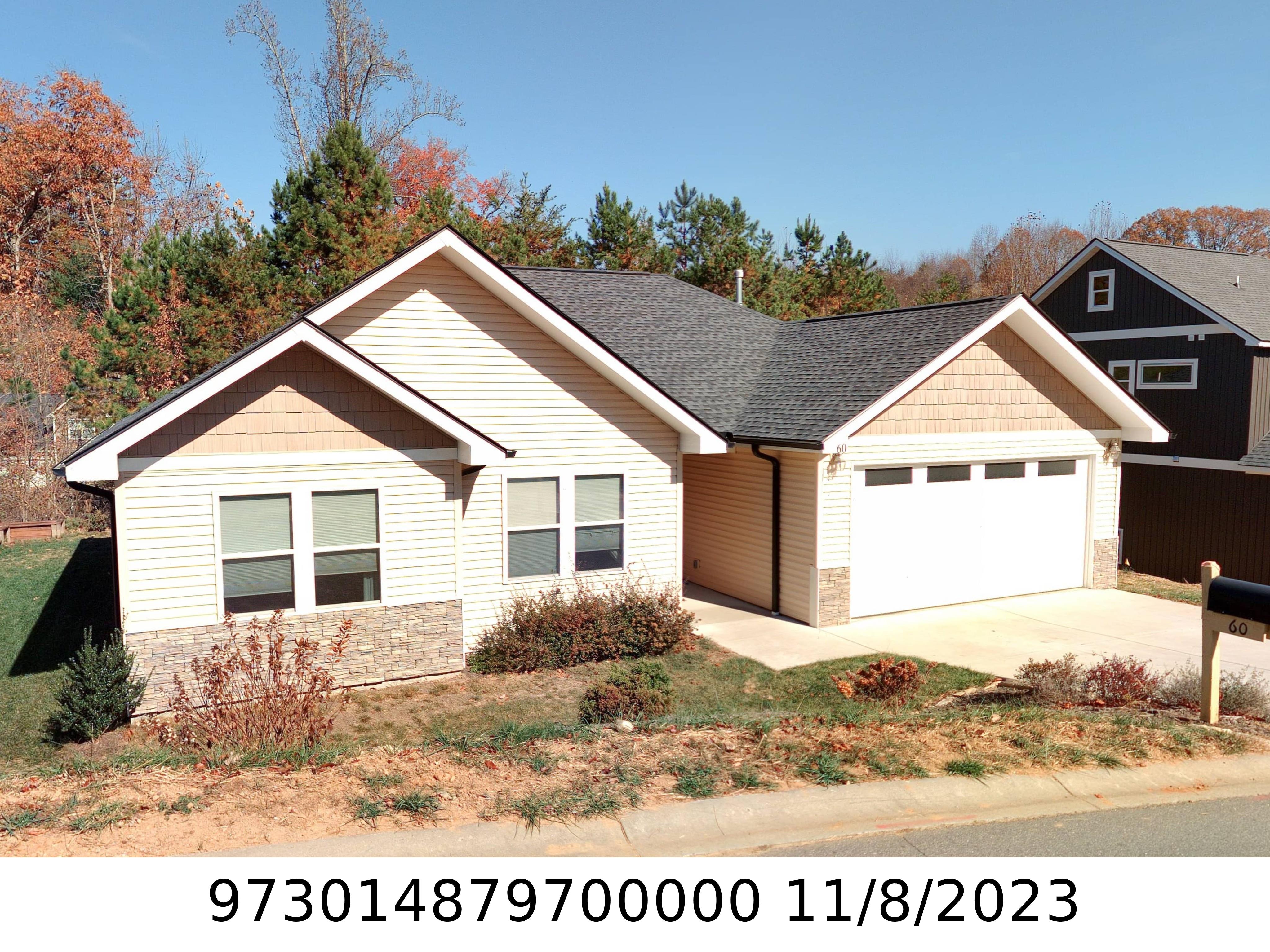 A picture of the property located at 60 RIVER WALK DR, ASHEVILLE NC 28804.