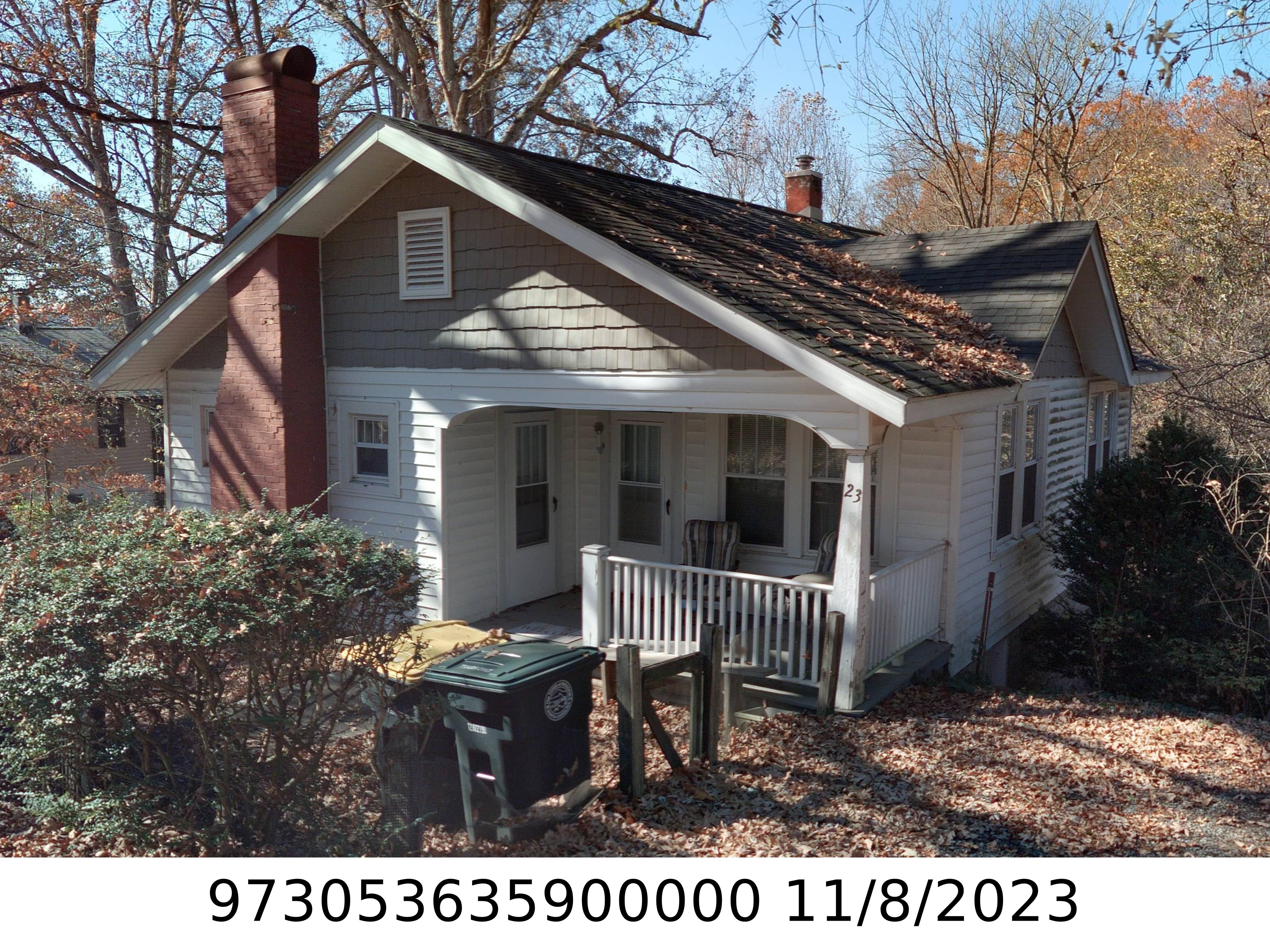 A picture of the property located at 23 GREEN OAK RD, ASHEVILLE NC 28804.