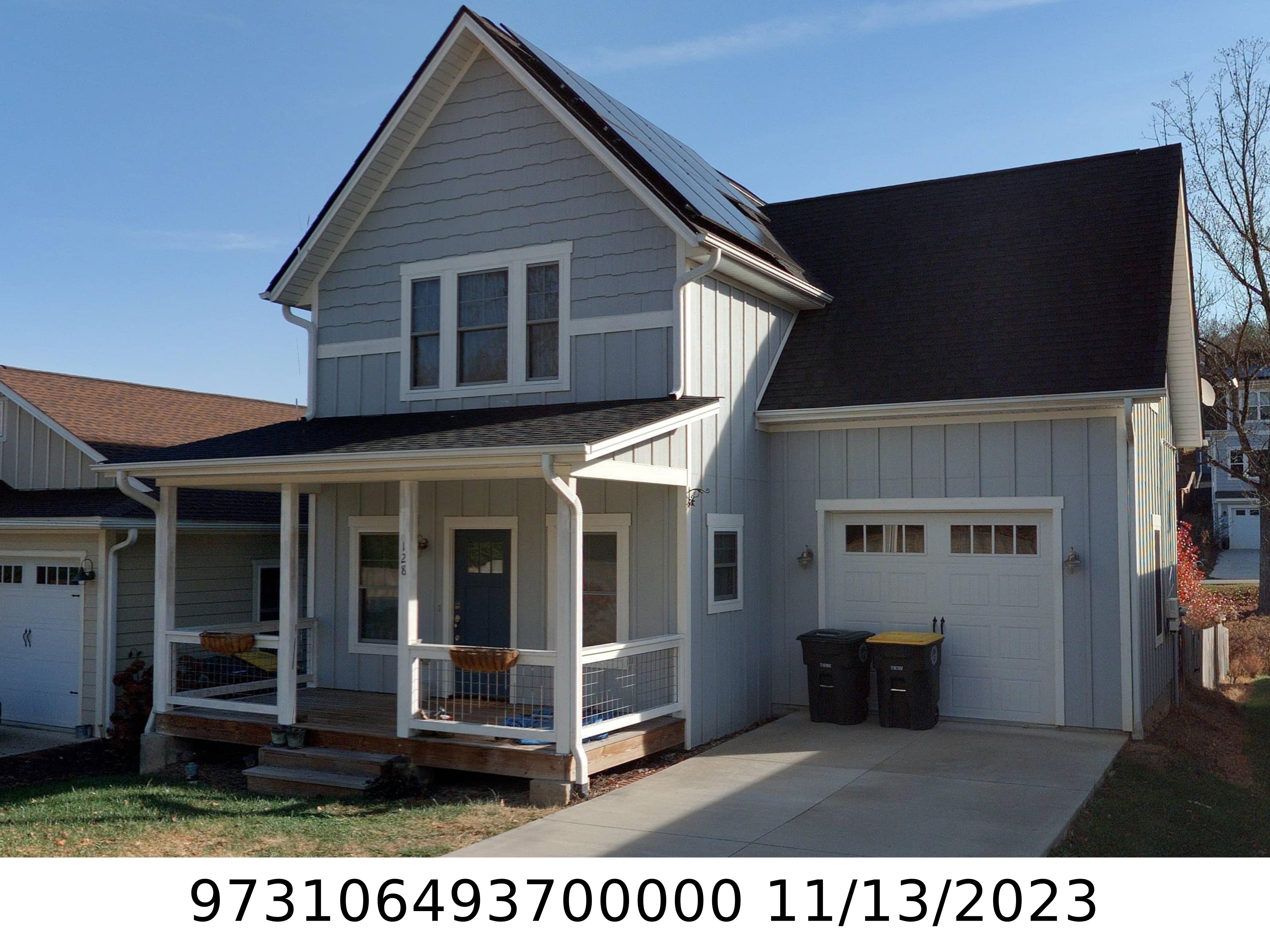 A picture of the property located at 128 GREEN CREEK LOOP, ASHEVILLE NC 28804.