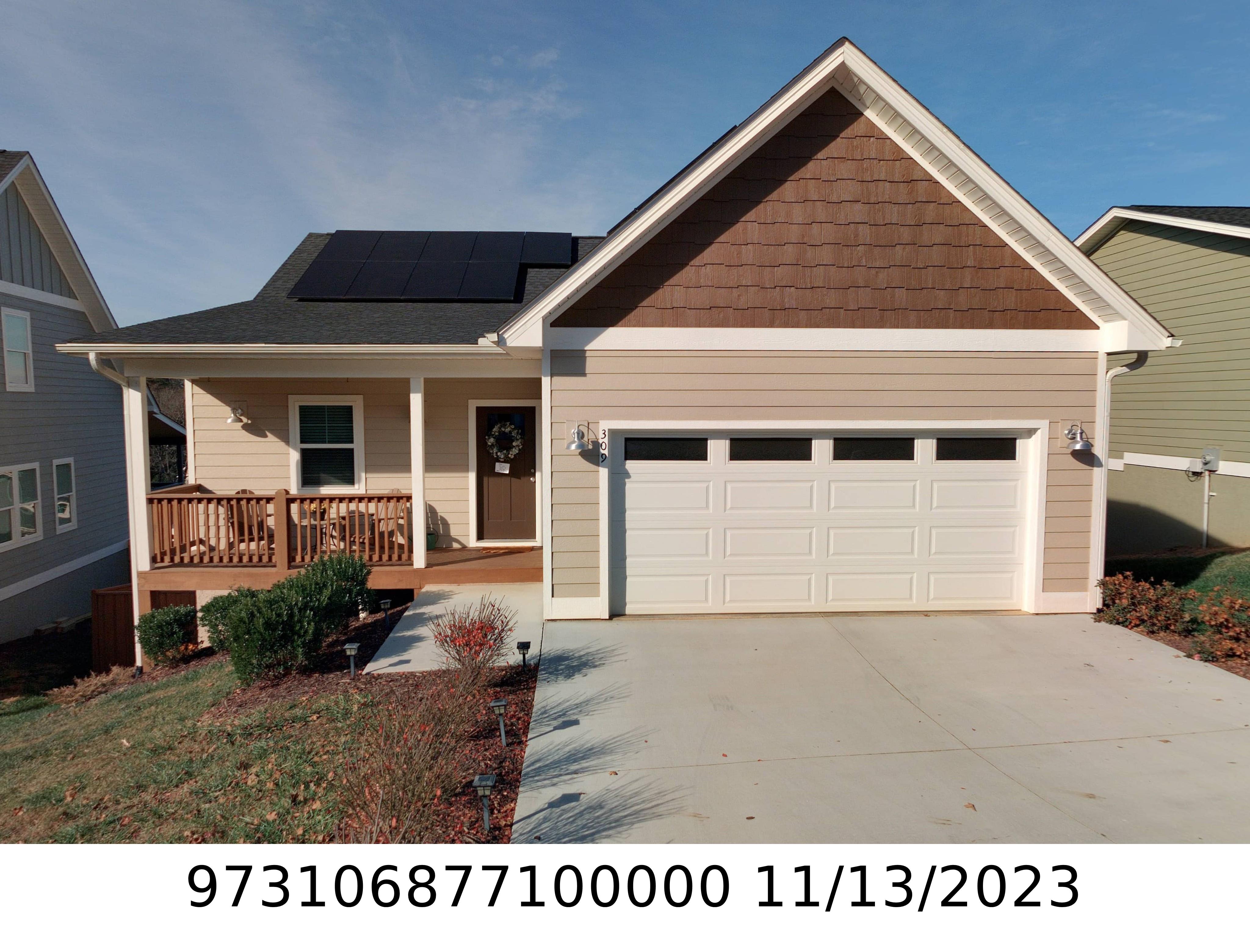A picture of the property located at 309 GOLDEN FIELDS LN, ASHEVILLE NC 28804.