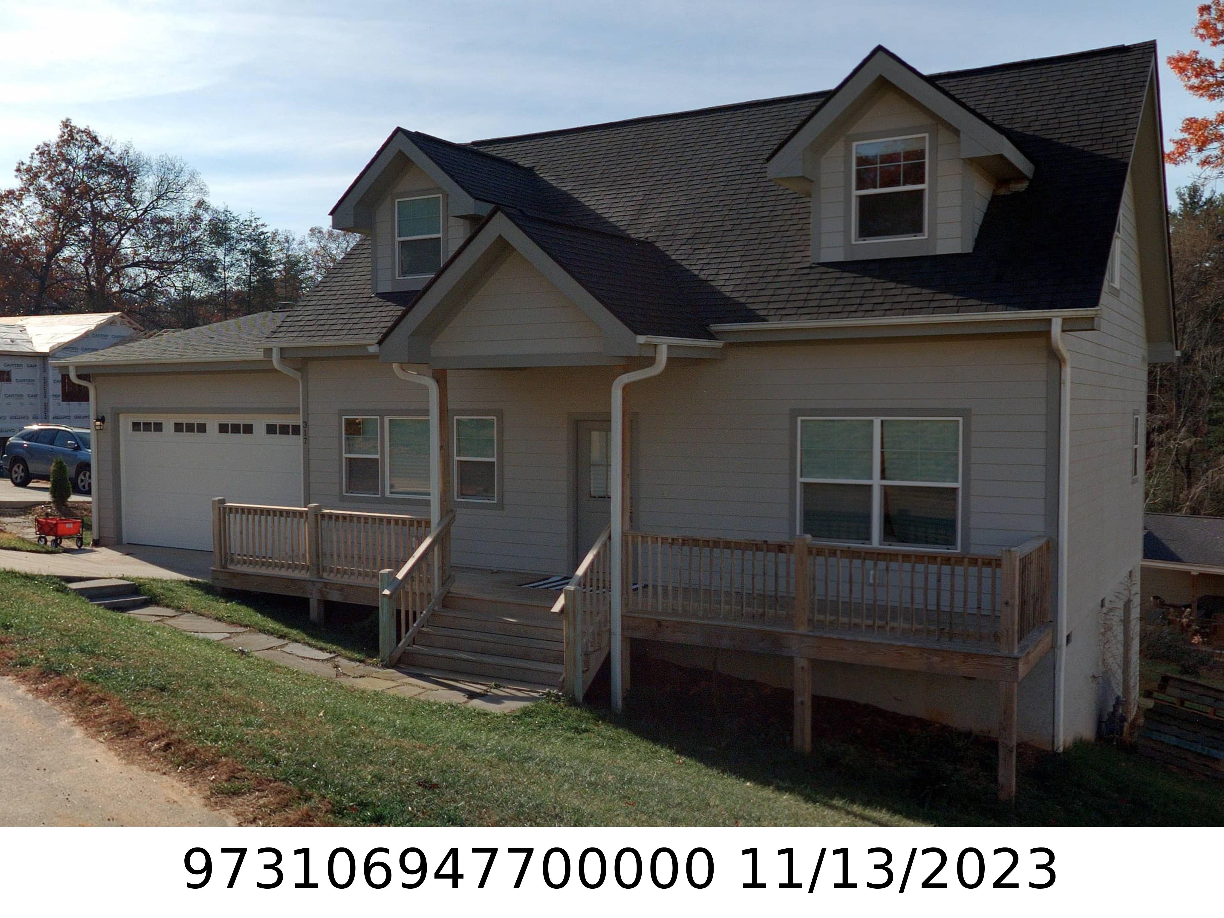A picture of the property located at 317 GOLDEN FIELDS LN, ASHEVILLE NC 28804.