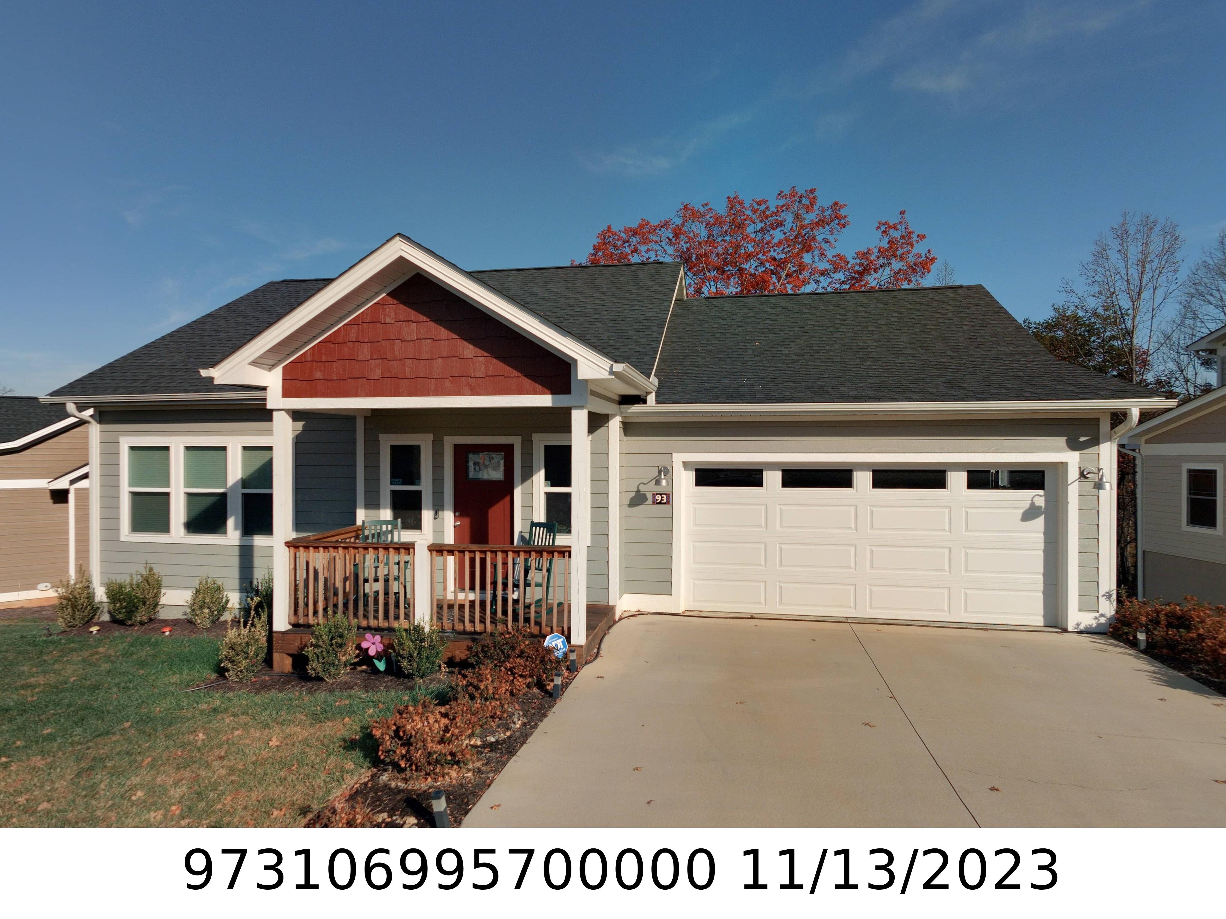 A picture of the property located at 93 GREENWOOD FIELDS DR, ASHEVILLE NC 28804.
