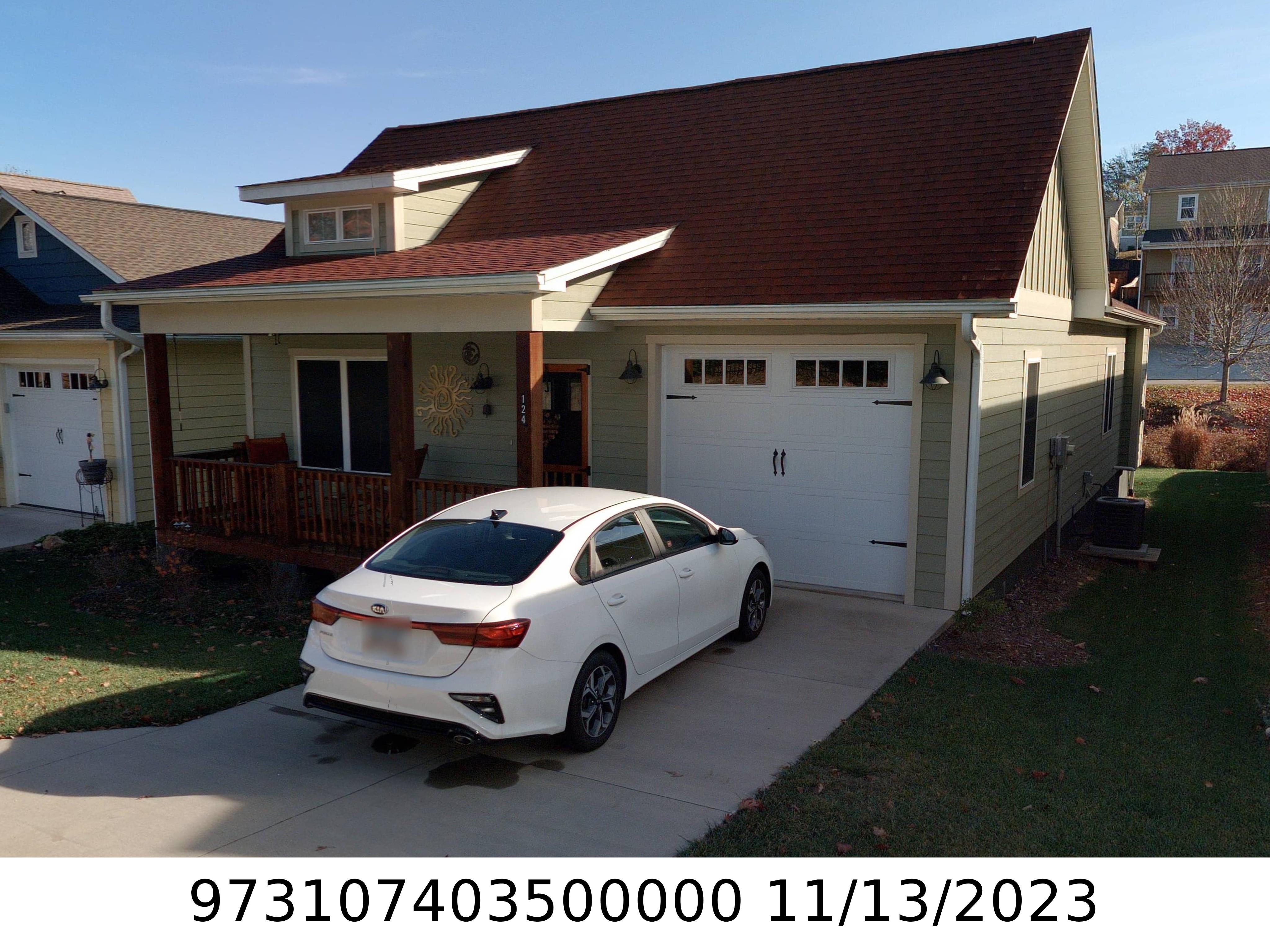 A picture of the property located at 124 GREEN CREEK LOOP, ASHEVILLE NC 28804.