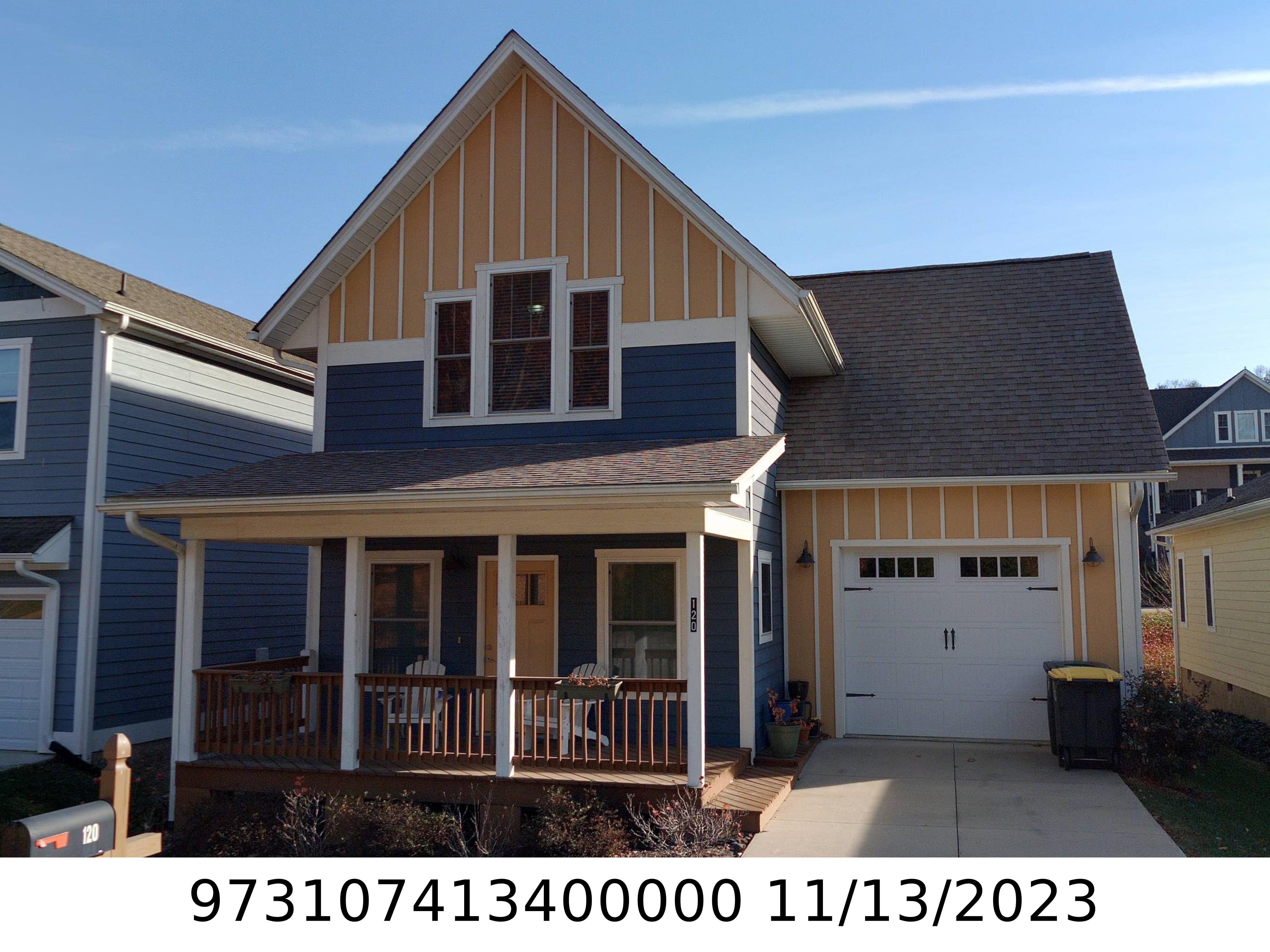 A picture of the property located at 120 GREEN CREEK LOOP, ASHEVILLE NC 28804.