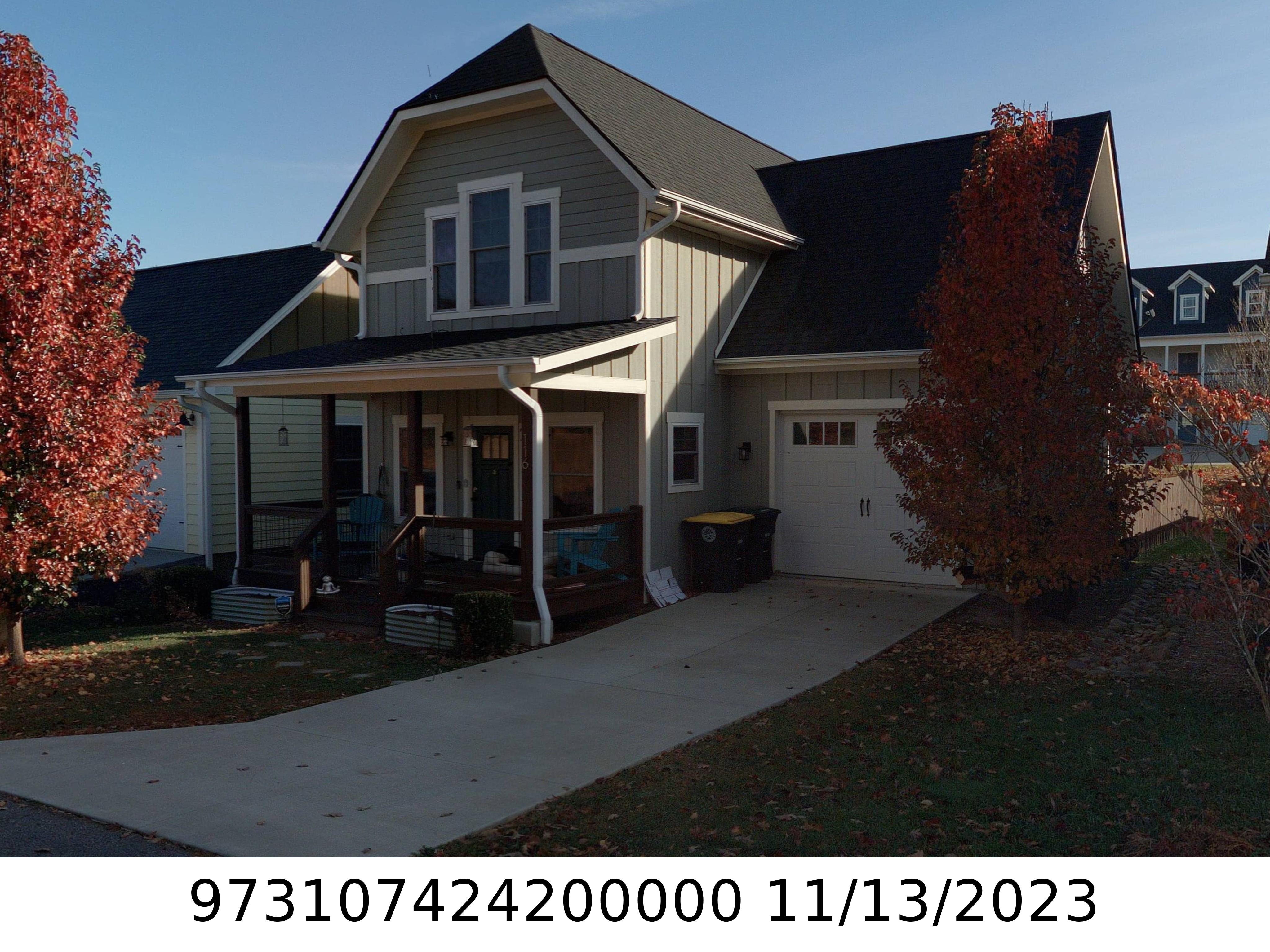 A picture of the property located at 116 GREEN CREEK LOOP, ASHEVILLE NC 28804.
