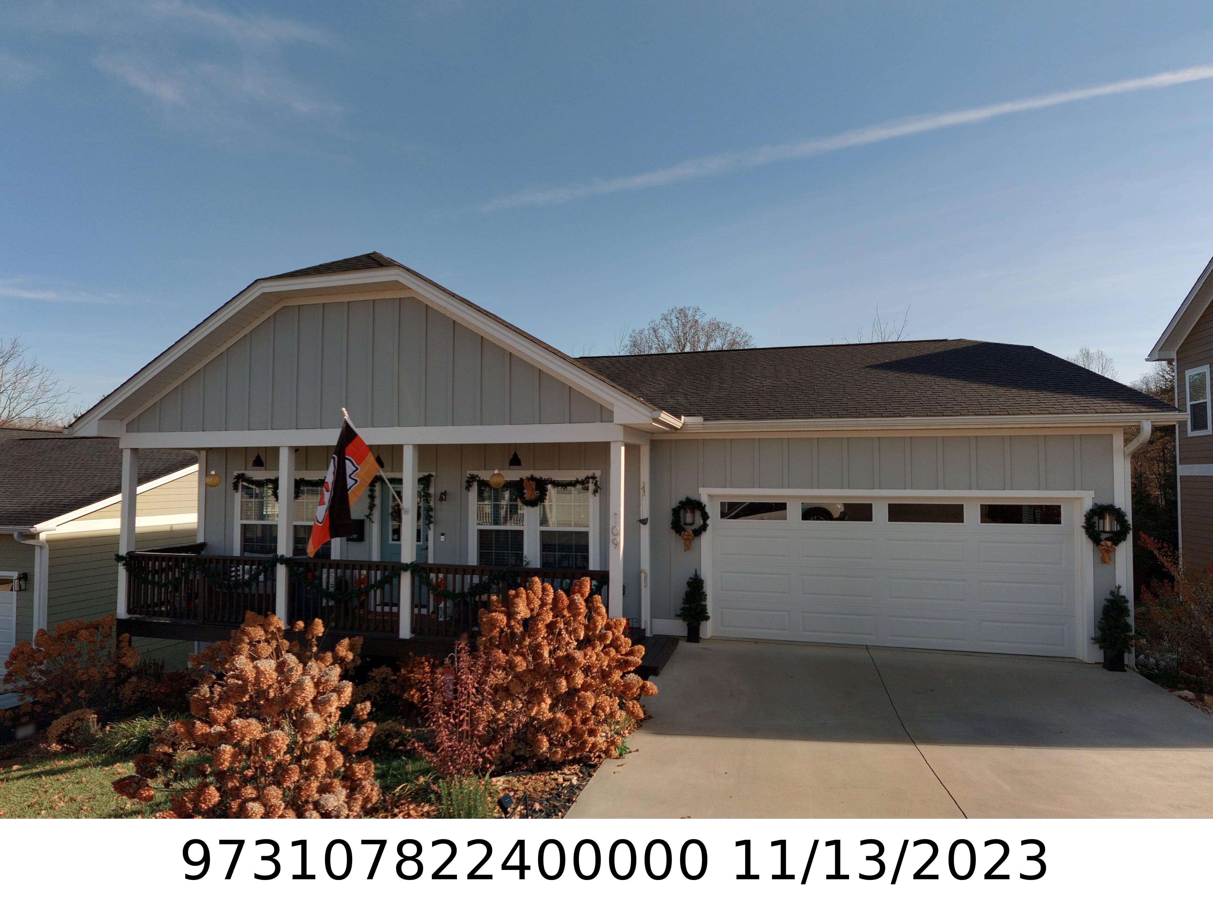 A picture of the property located at 109 GREENWOOD FIELDS DR, ASHEVILLE NC 28804.