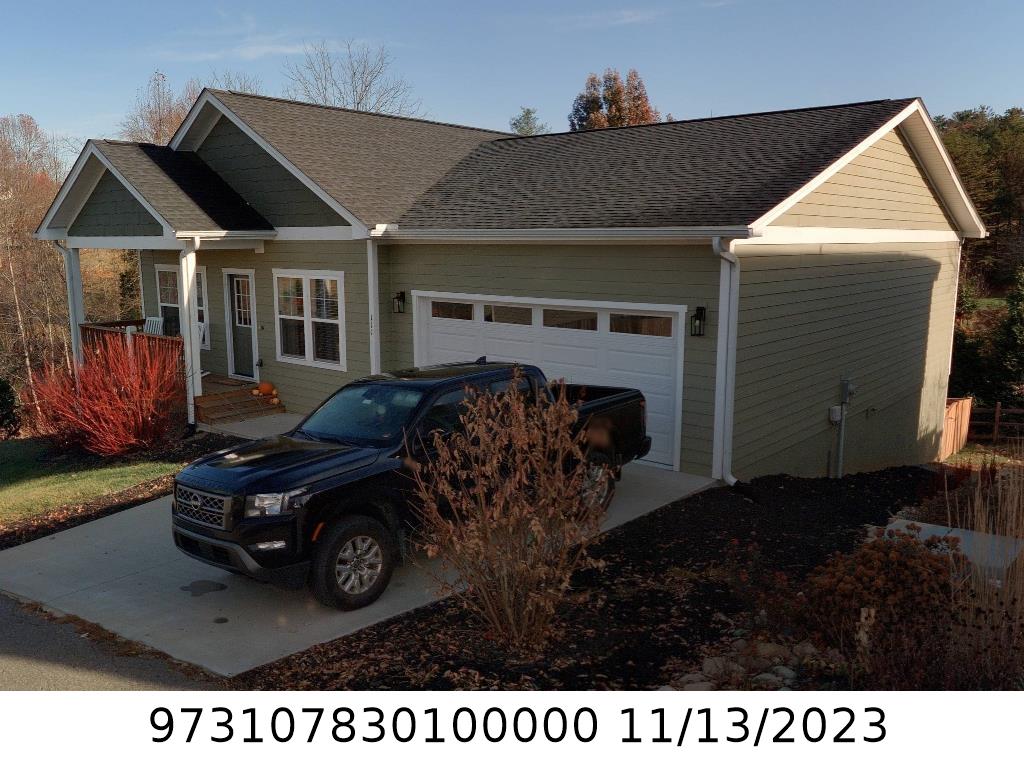 A picture of the property located at 111 GREENWOOD FIELDS DR, ASHEVILLE NC 28804.