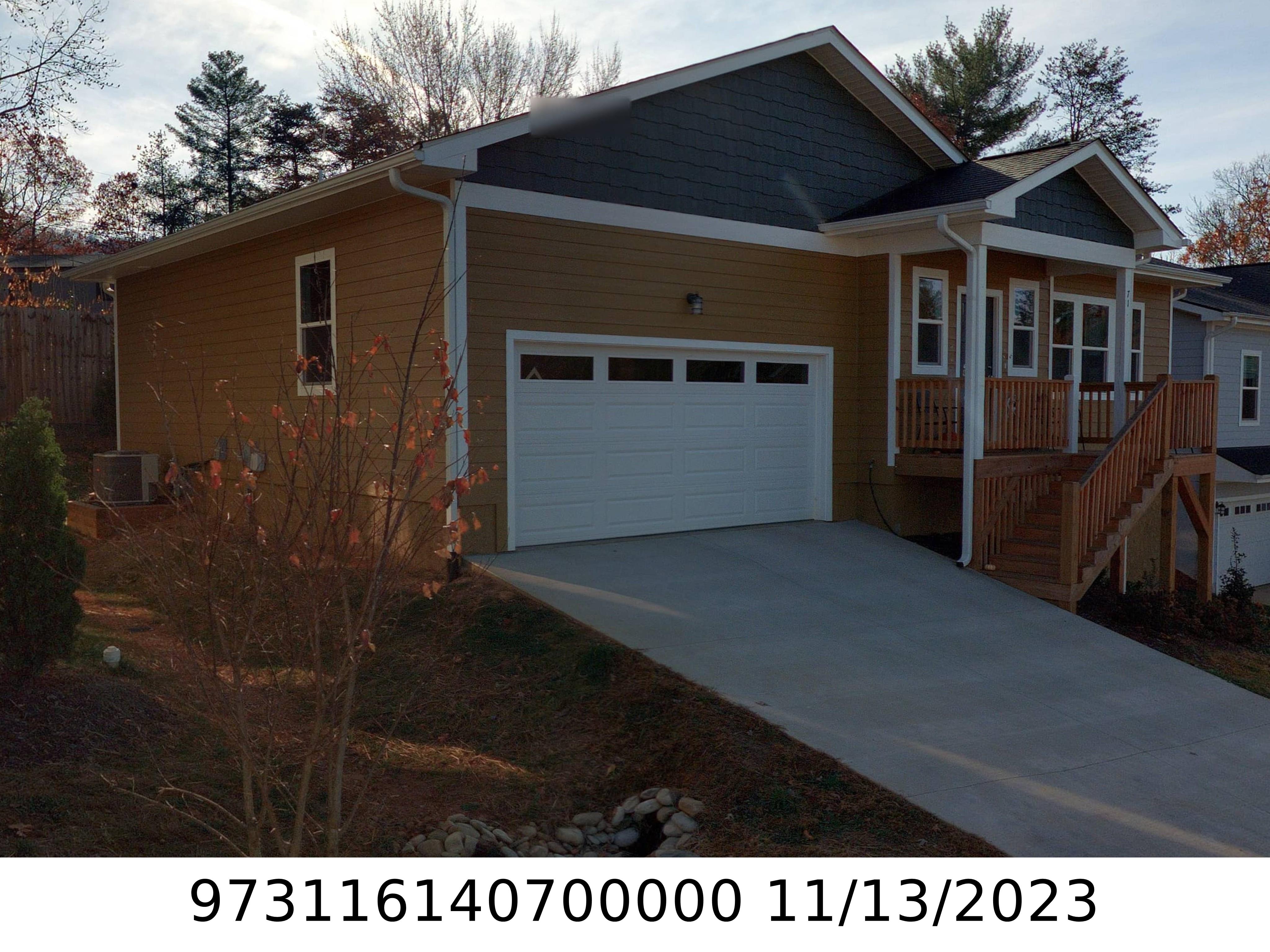 A picture of the property located at 71 GREENWOOD FIELDS DR, ASHEVILLE NC 28804.