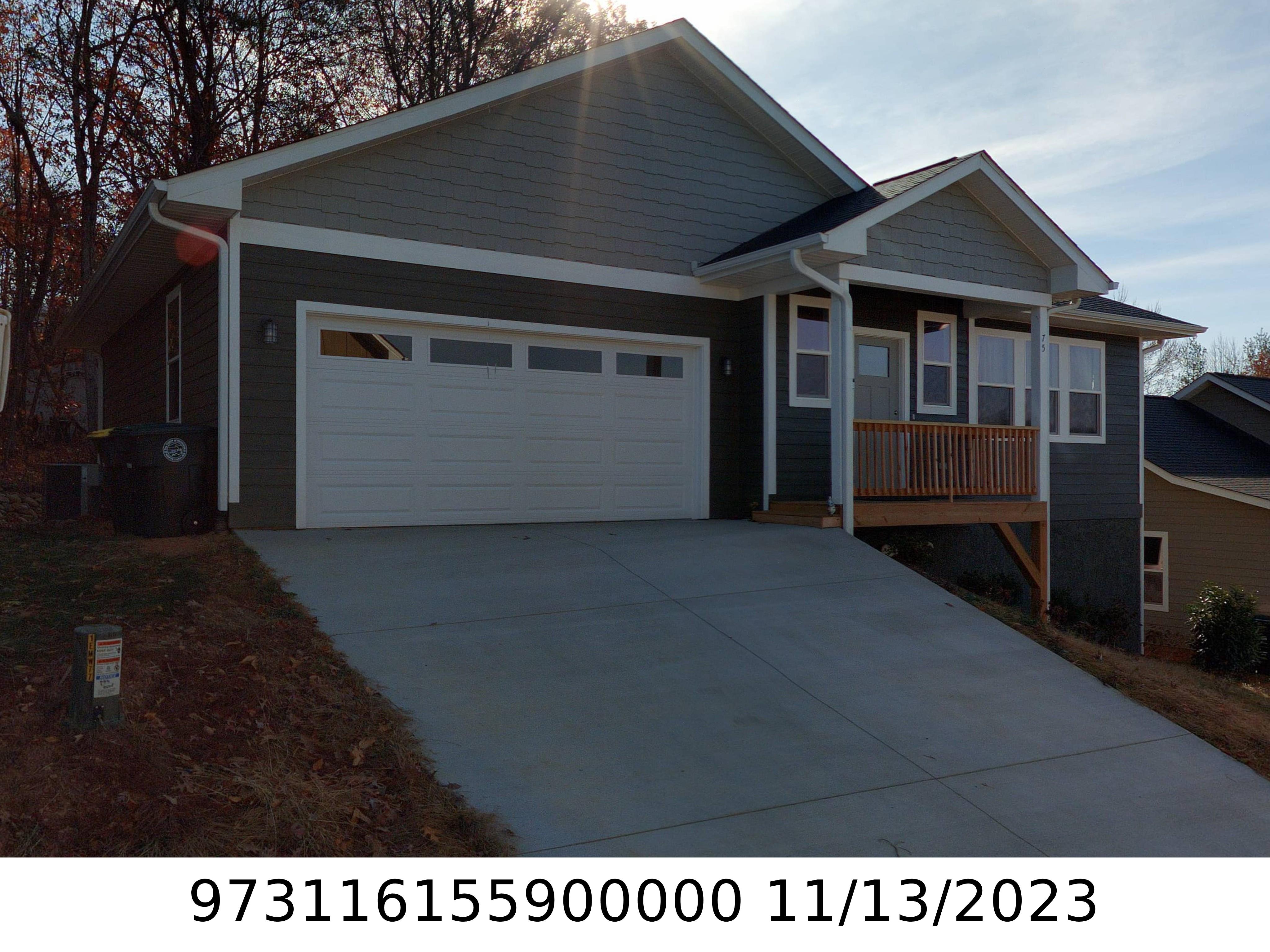 A picture of the property located at 75 GREENWOOD FIELDS DR, ASHEVILLE NC 28804.