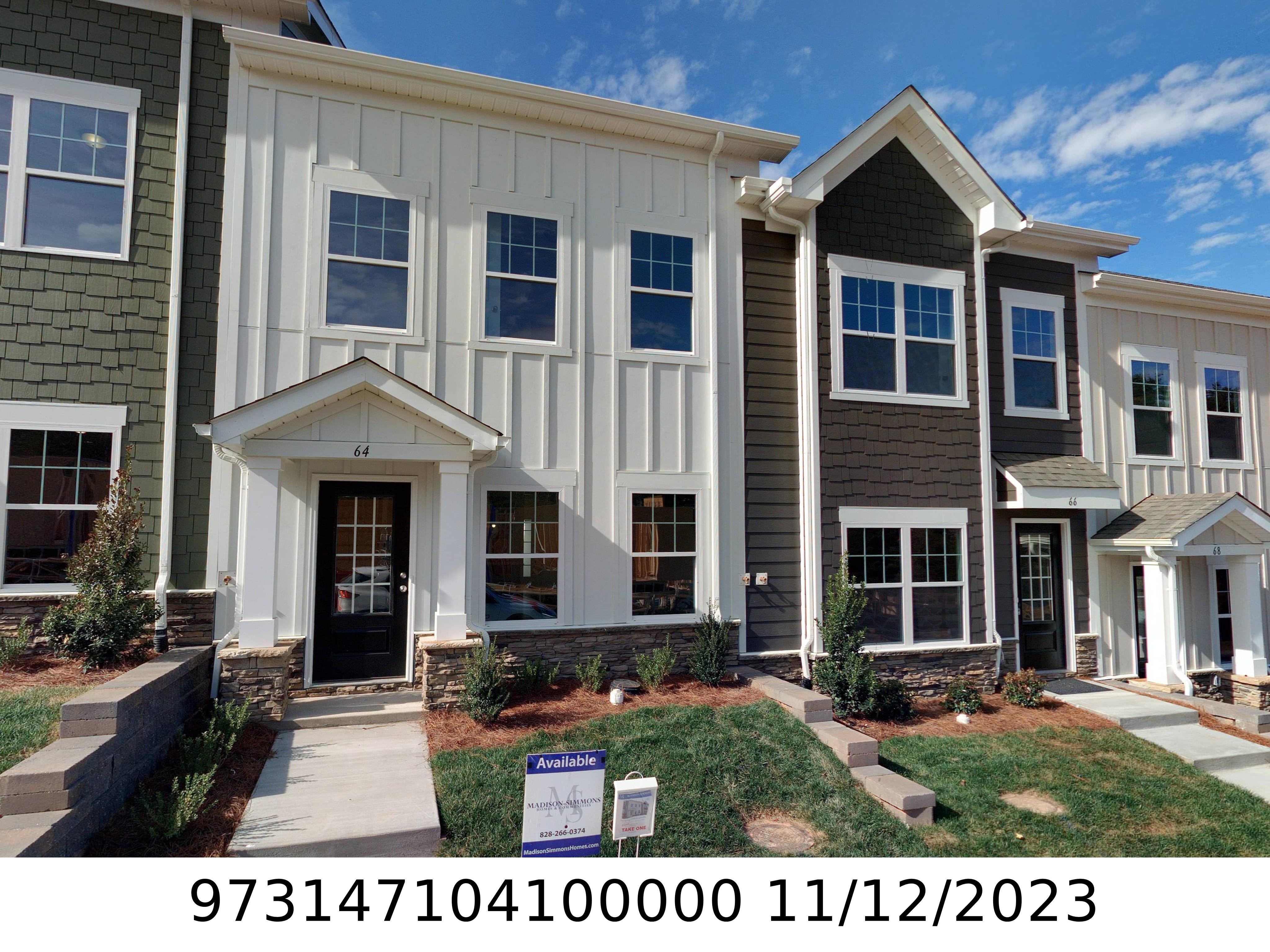 A picture of the property located at 66 WALNUT SPRINGS DR, ASHEVILLE NC 28804.