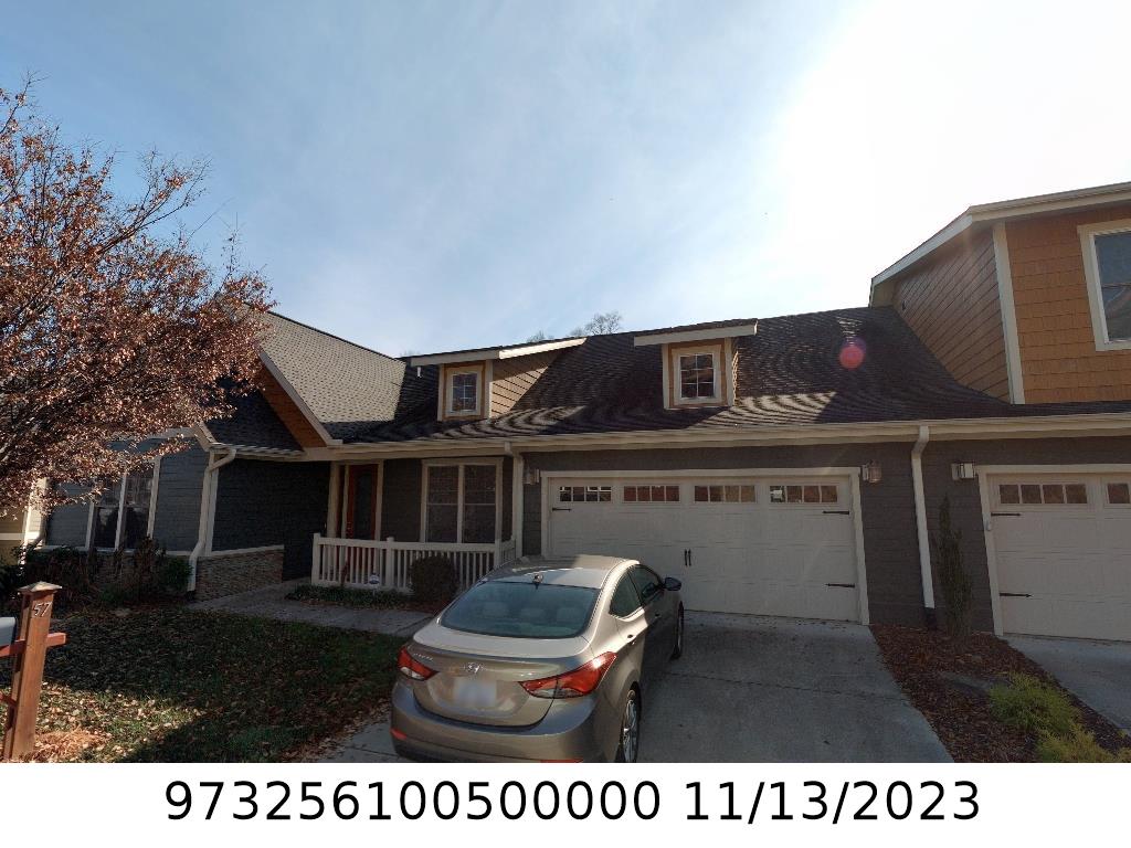 A picture of the property located at 57 CREEKSIDE VIEW DR, ASHEVILLE NC 28804.