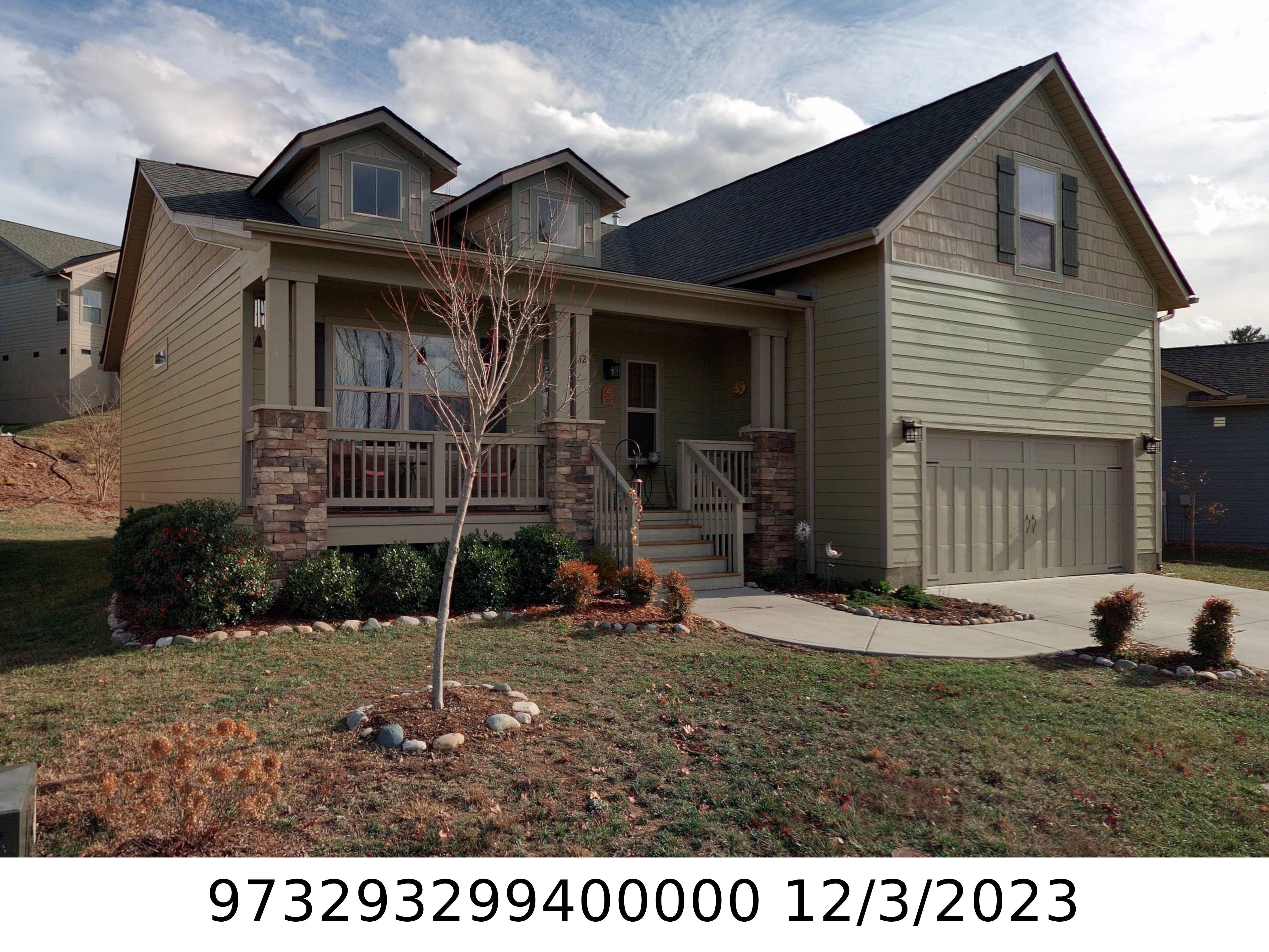 A picture of the property located at 12 SANDSTONE DR, WEAVERVILLE NC 28787.