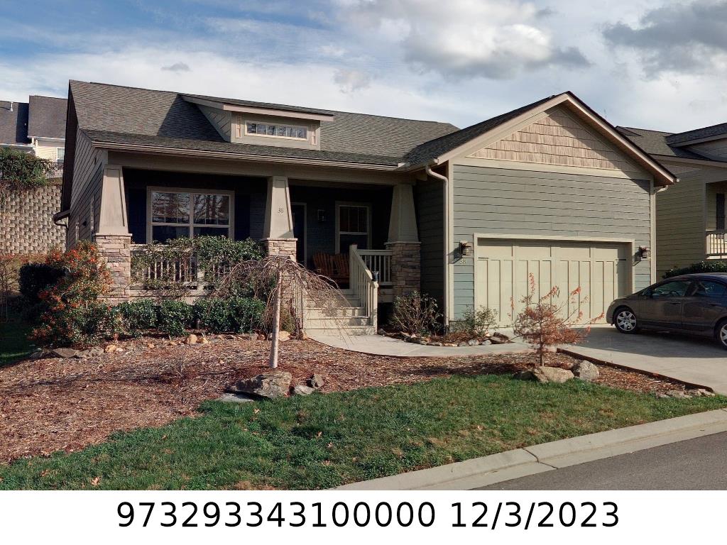 A picture of the property located at 38 SANDSTONE DR, WEAVERVILLE NC 28787.