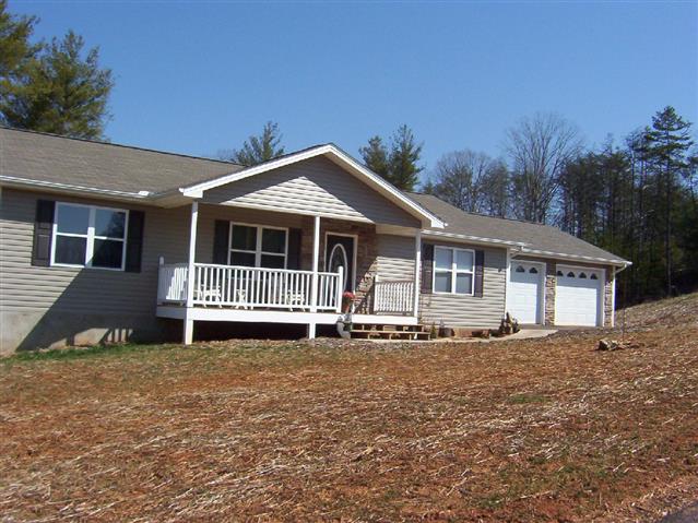 A picture of the property located at 55 RIDGE BROOK DR, WEAVERVILLE NC 28787.