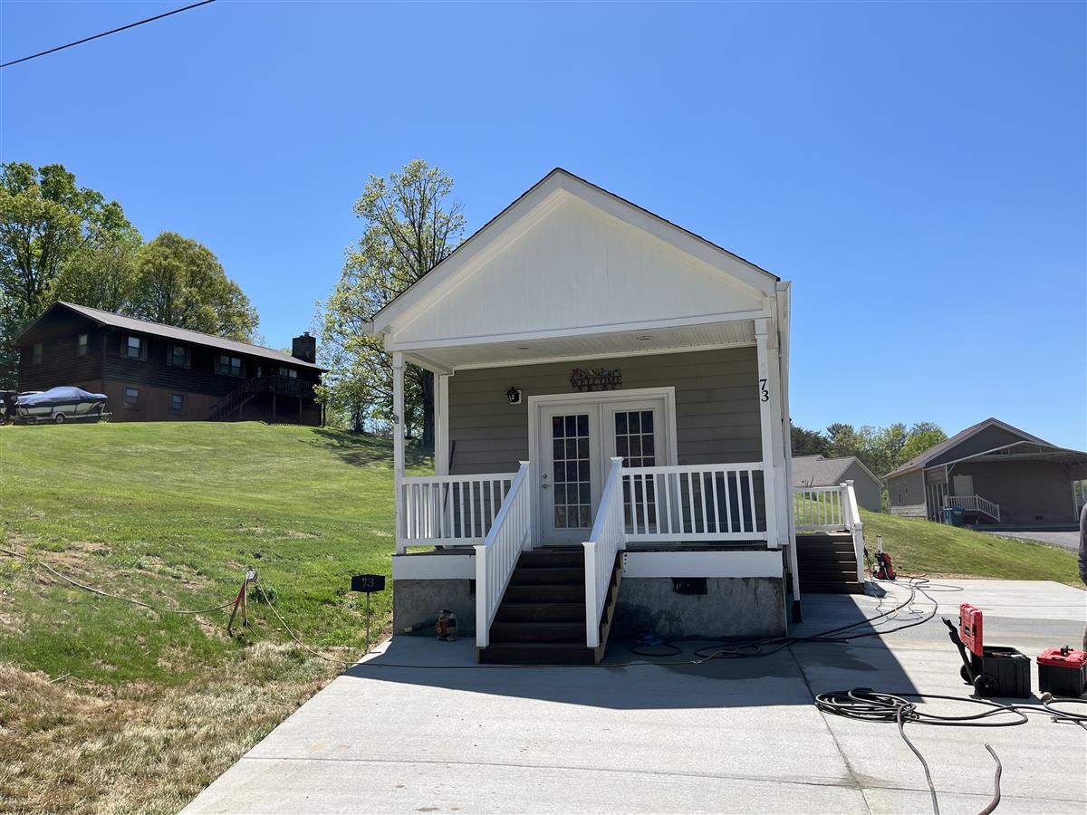 A picture of the property located at 55 INDIAN CAMP RD, WEAVERVILLE NC 28787.
